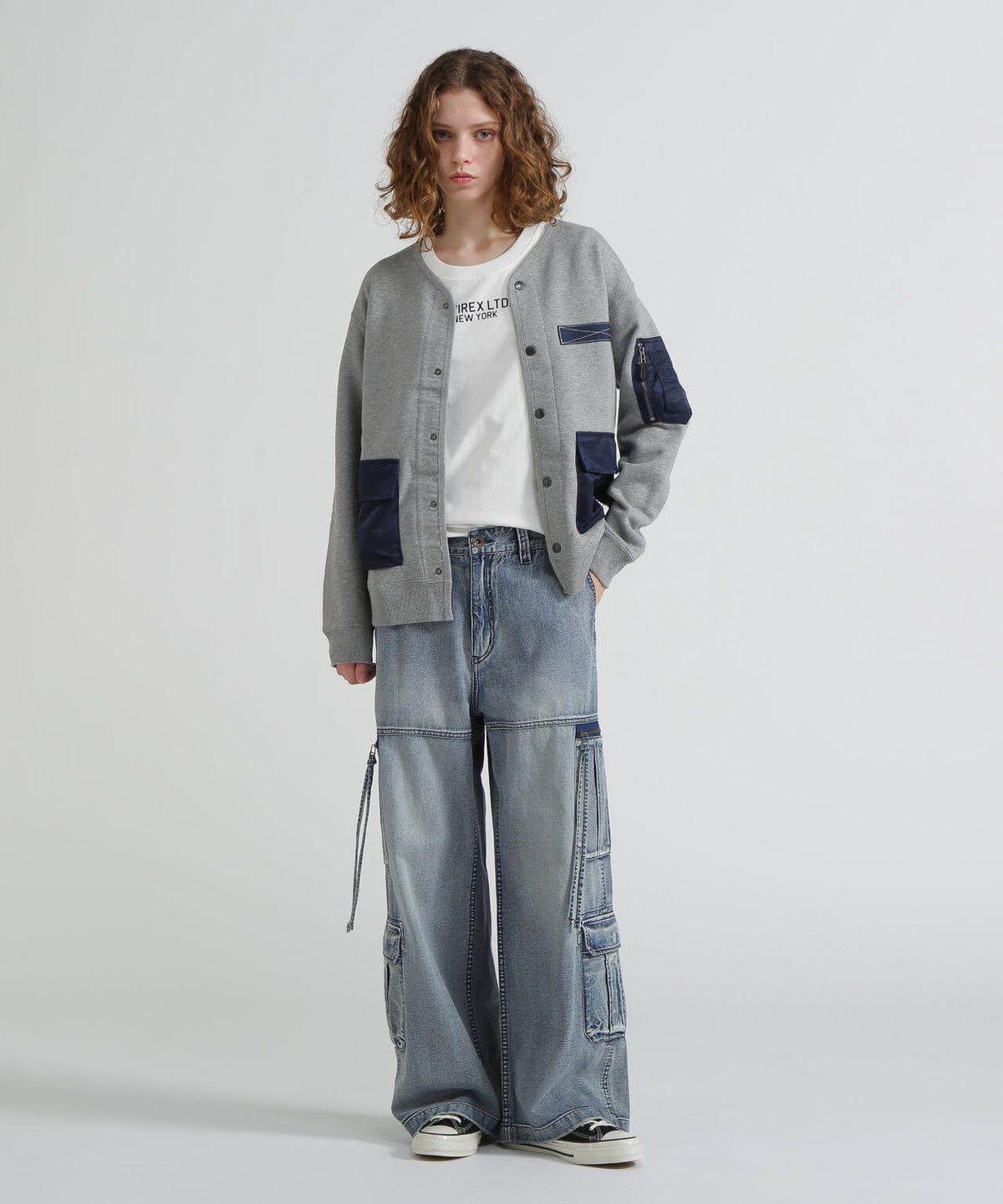 《WEB&DEPOT限定》TACTICAL CARDIGAN / タクティカル カーディガン / AVIREX / アヴィレックス