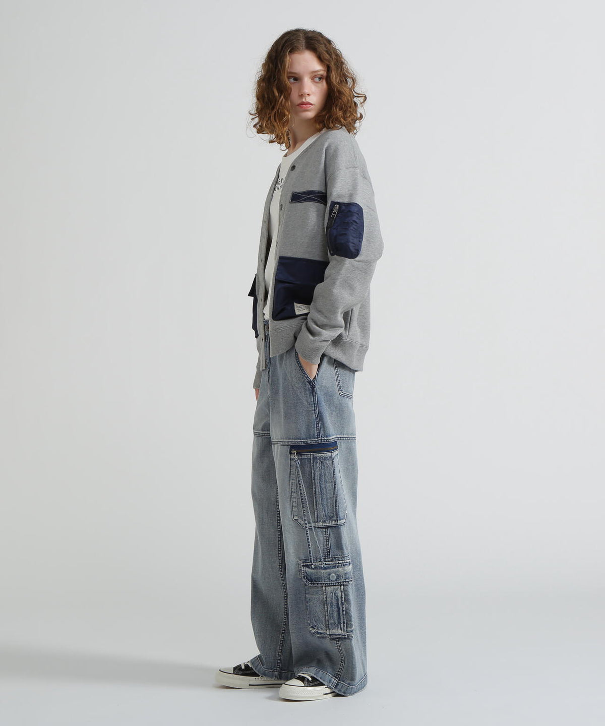 《WEB&DEPOT限定》TACTICAL CARDIGAN / タクティカル カーディガン / AVIREX / アヴィレックス