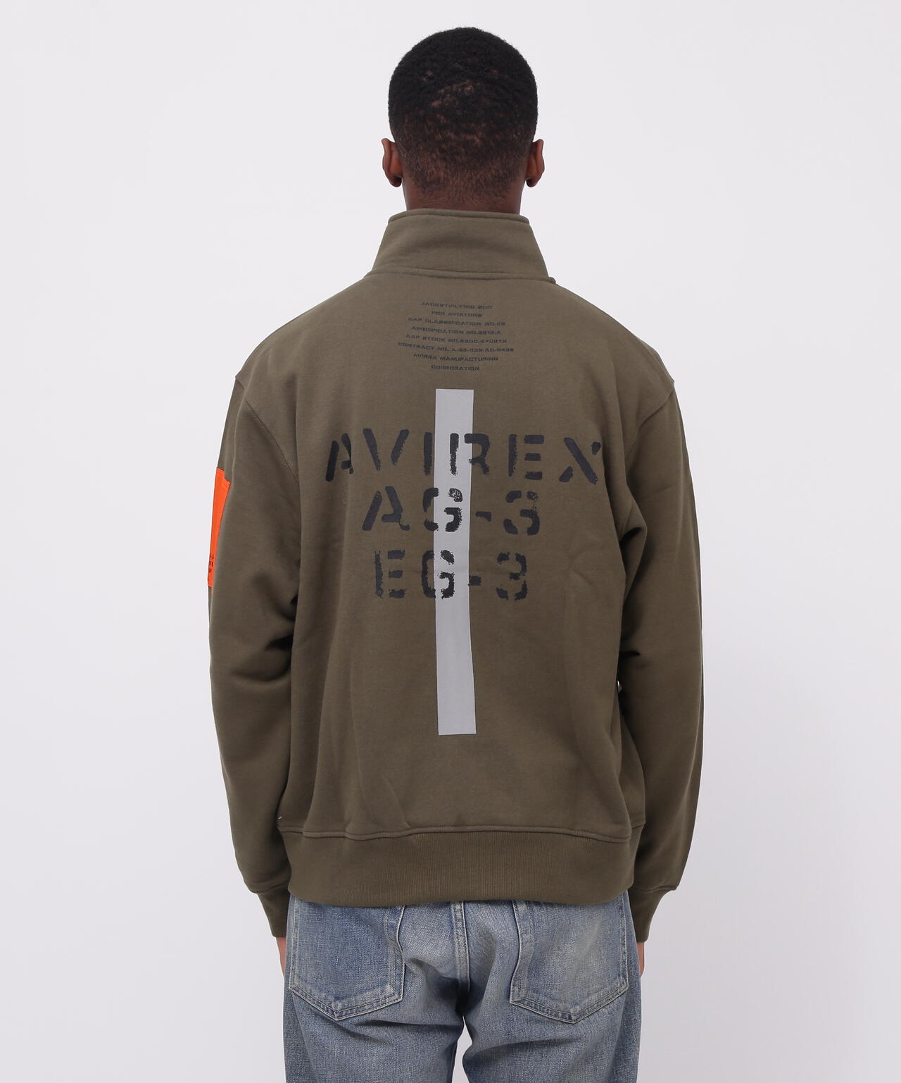 《WEB&DEPOT限定》REMODEL DESIGN STAND ZIP SWEAT/リモデル ジップ スウェット
