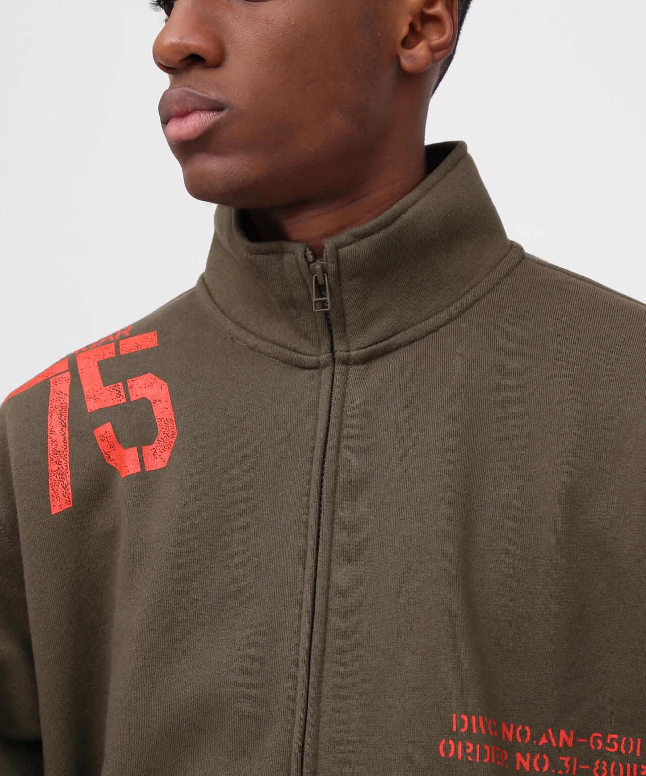 《WEB&DEPOT限定》REMODEL DESIGN STAND ZIP SWEAT/リモデル ジップ スウェット