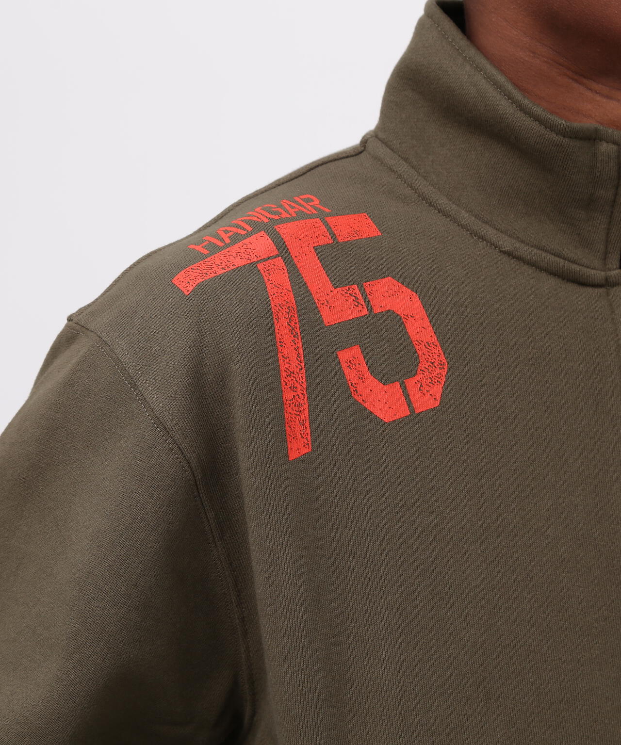 《WEB&DEPOT限定》REMODEL DESIGN STAND ZIP SWEAT/リモデル ジップ スウェット