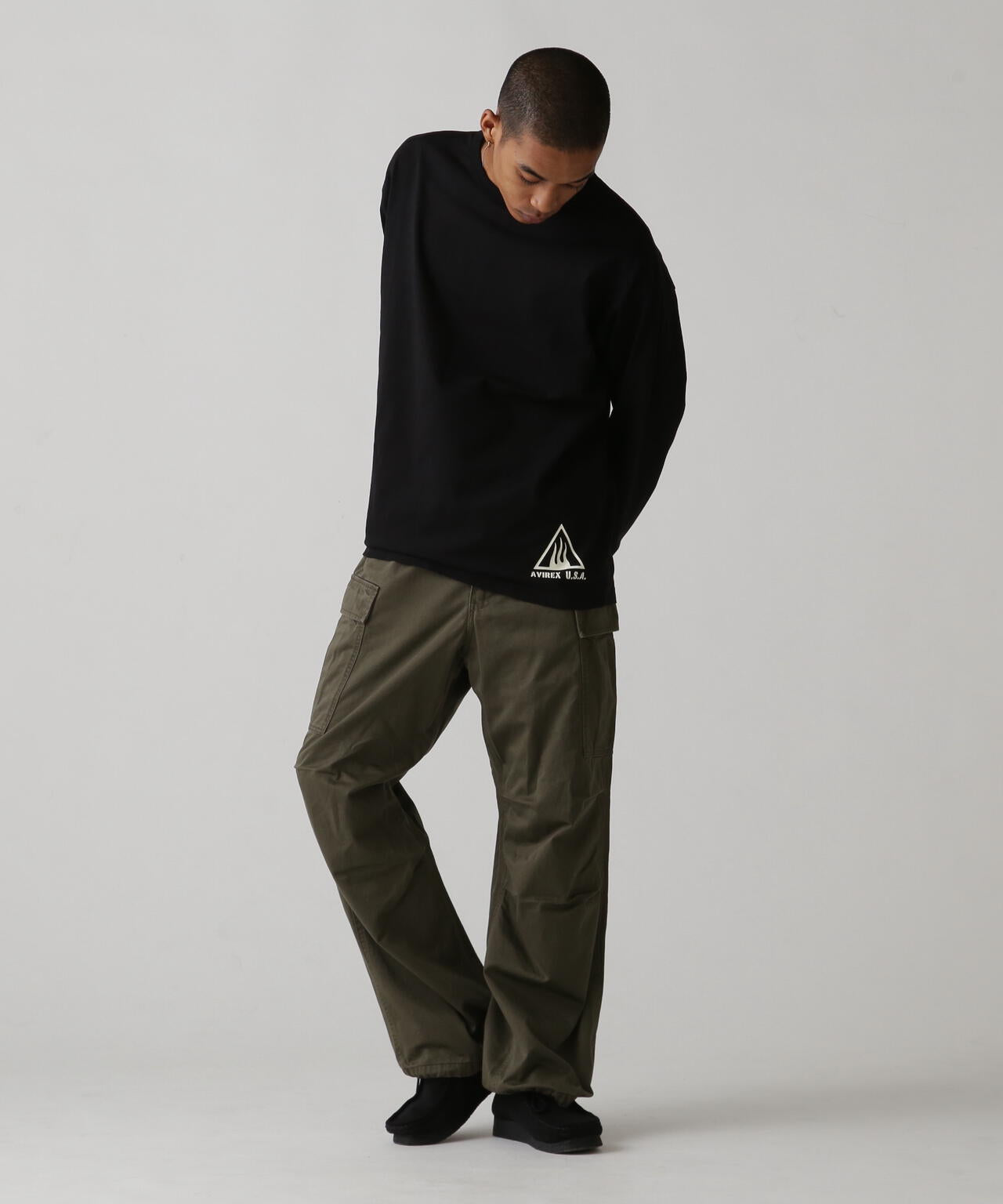 《WEB&DEPOT限定》BLACK SCORPIONS LONGSLEEVE T-SHIRT / ブラック スコーピオン 長袖Tシャツ