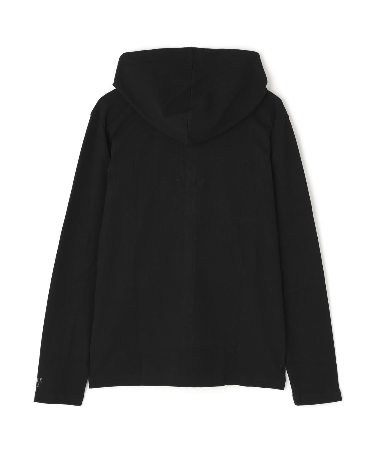 《DAILY/デイリー》RIB ZIP PARKA/デイリー 長袖 リブ ジップパーカー/AVIREX/アヴィレックス