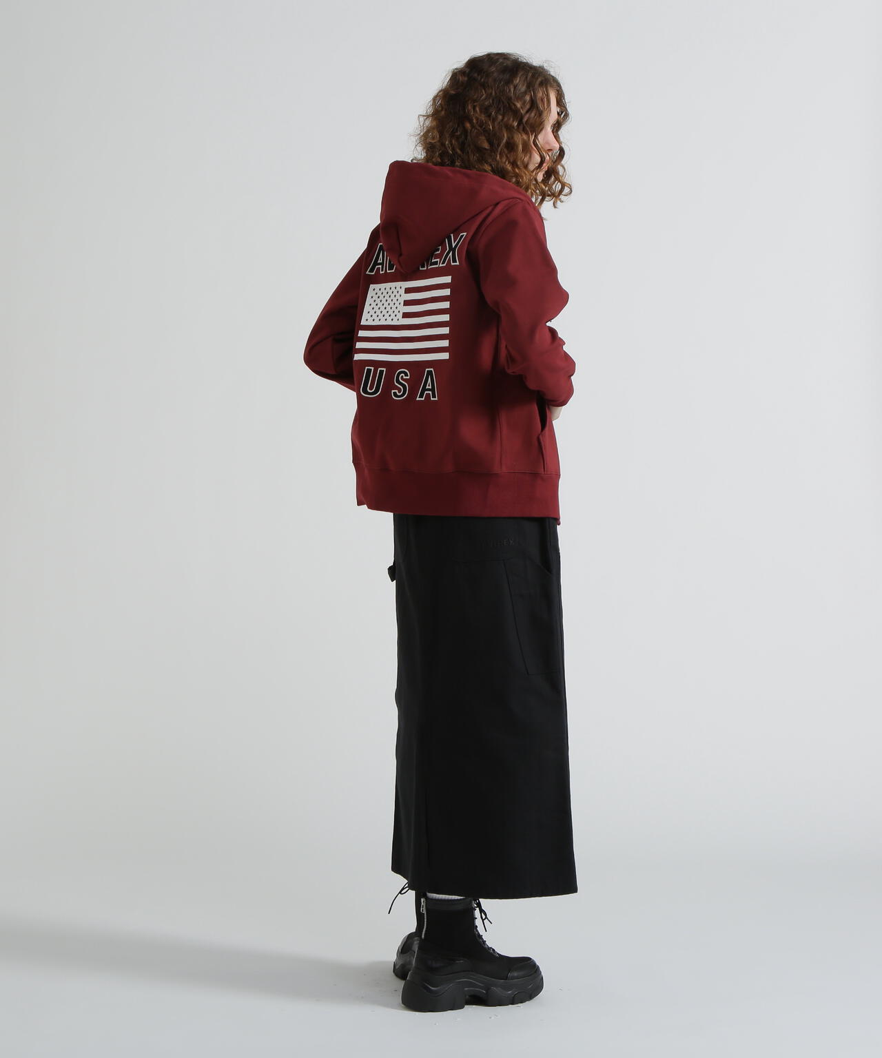 《WEB&DEPOT限定》BONDING ZIP PARKA/ボンディングジップパーカー