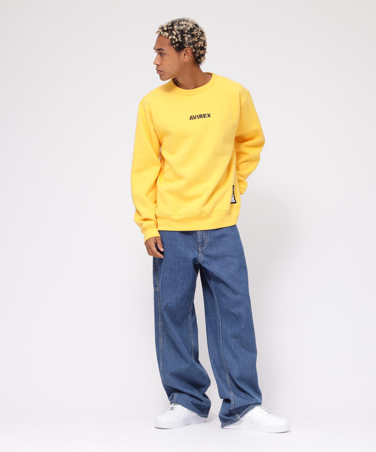 【WEB&DEPOT限定】ロゴ クルースウェット/ A STAR LOGO CREW SWEAT