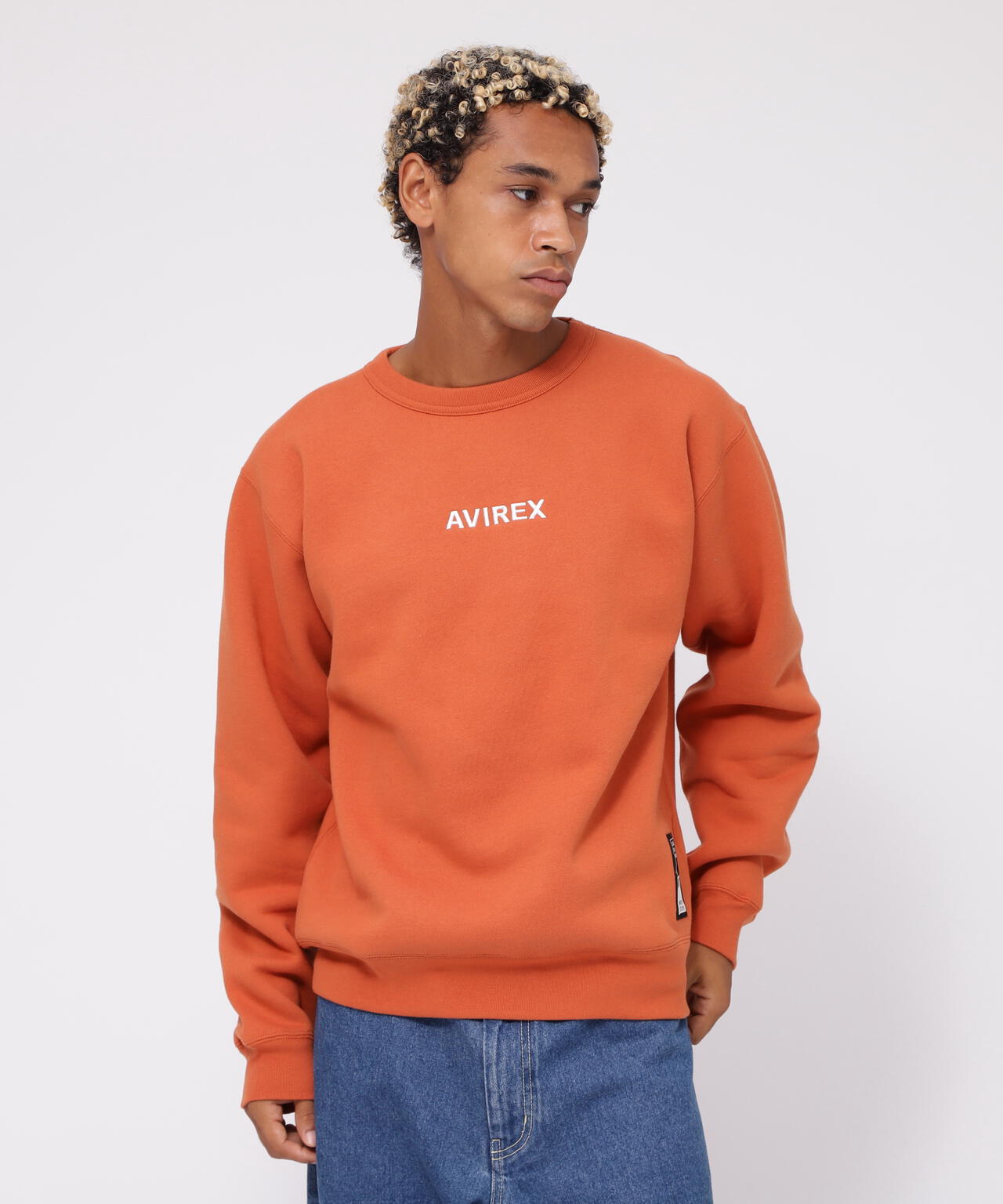 【WEB&DEPOT限定】ロゴ クルースウェット/ A STAR LOGO CREW SWEAT