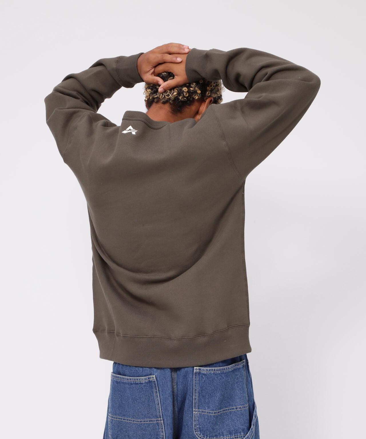 【WEB&DEPOT限定】ロゴ クルースウェット/ A STAR LOGO CREW SWEAT