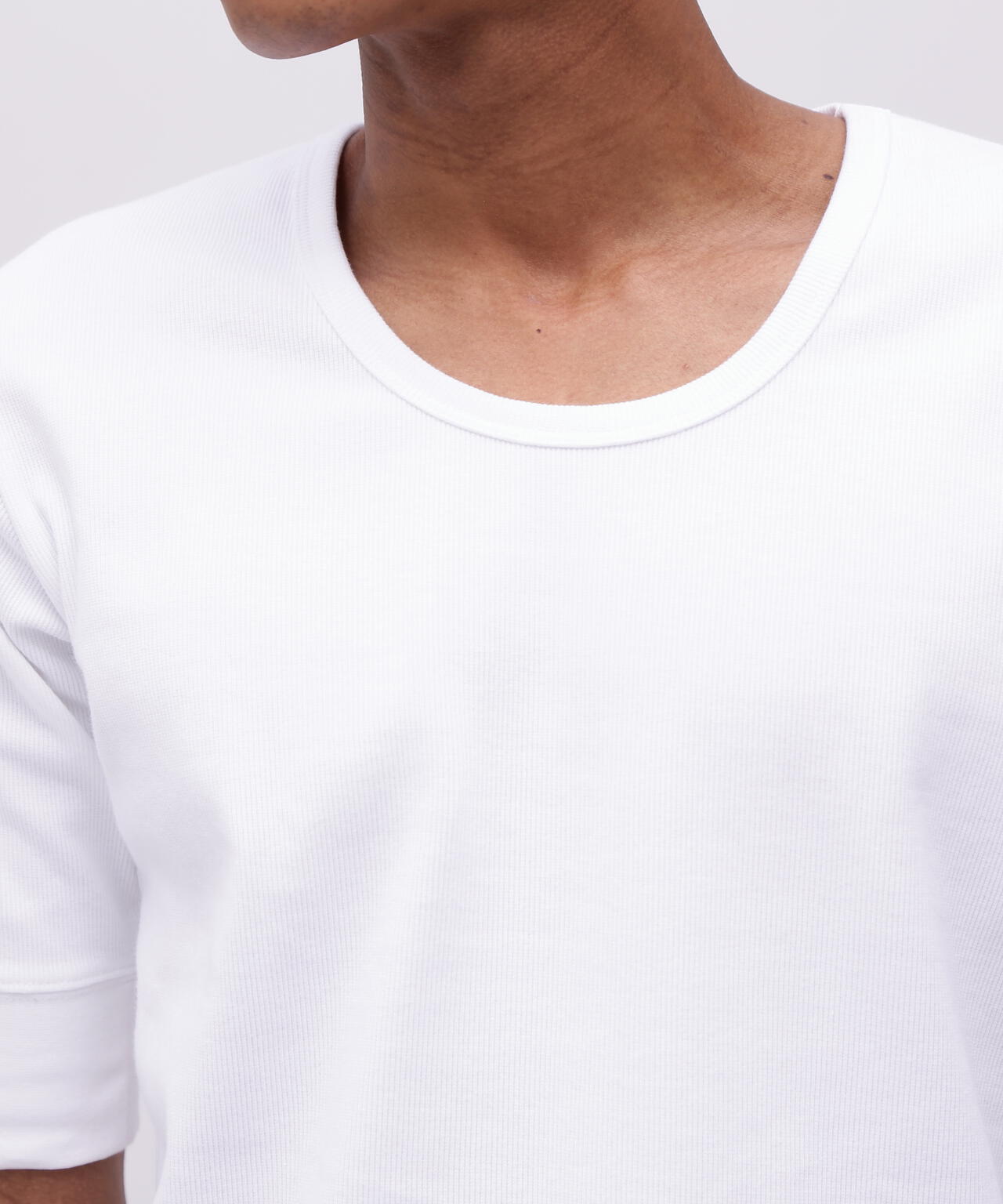 《DAILY/デイリー》HALF SLEEVE U-NECK T-SHIRT/デイリー 五分袖 Uネック Tシャツ/AVIREX