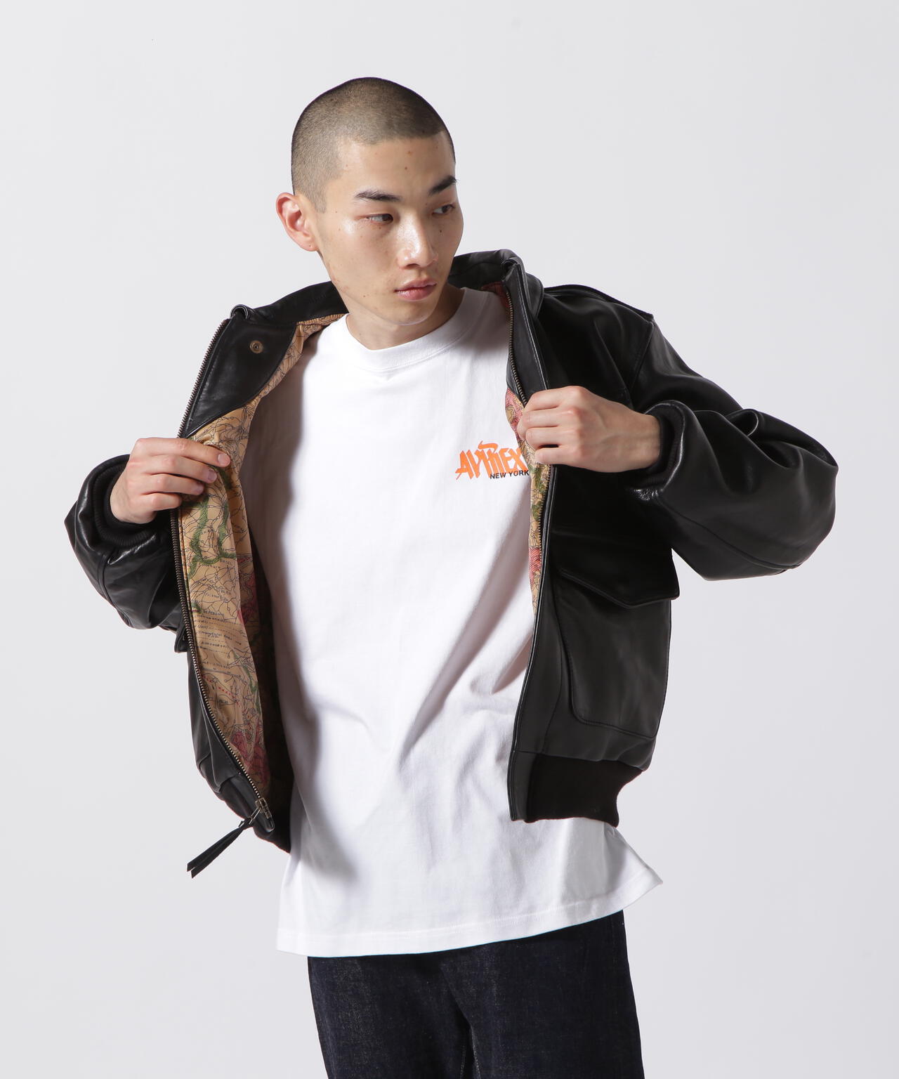 A-2 FLIGHT JACKET ANTIQUE LAMB