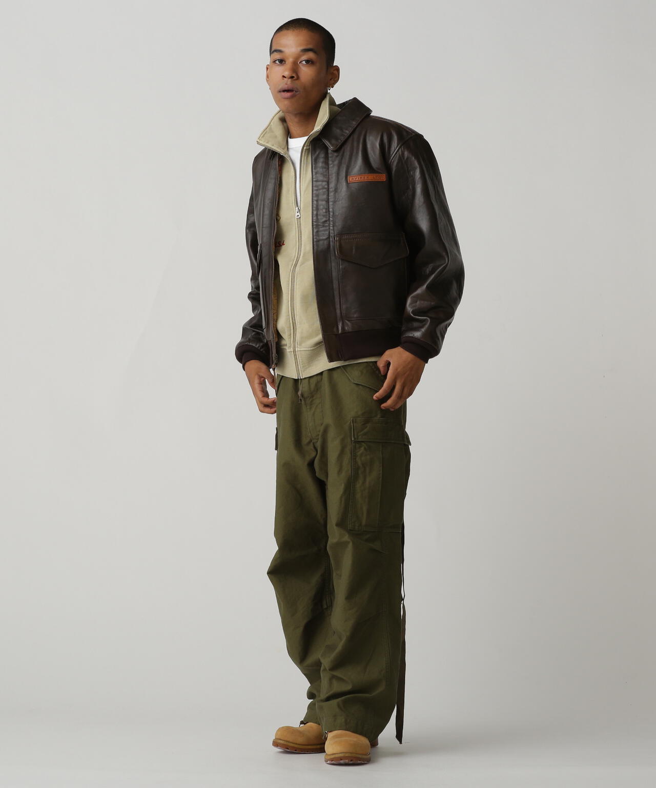 A-2 FLIGHT JACKET ANTIQUE LAMB