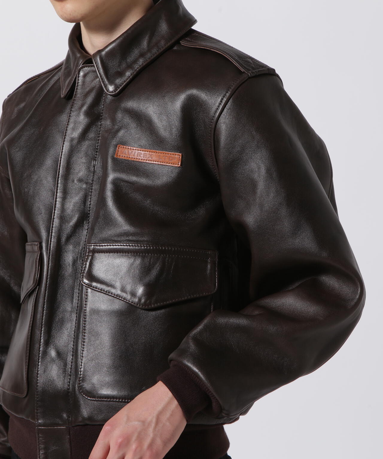 A-2 FLIGHT JACKET ANTIQUE LAMB