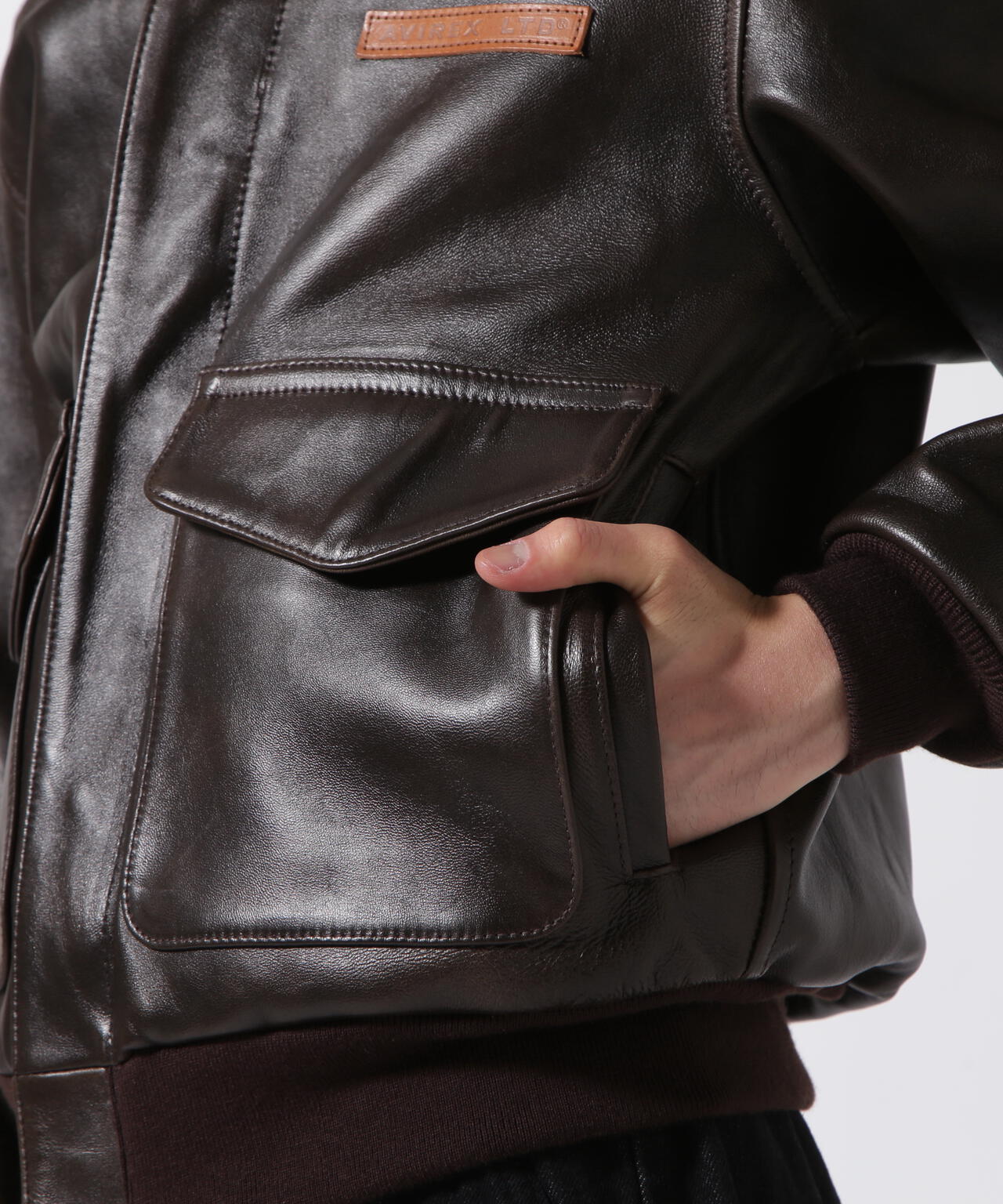 A-2 FLIGHT JACKET ANTIQUE LAMB