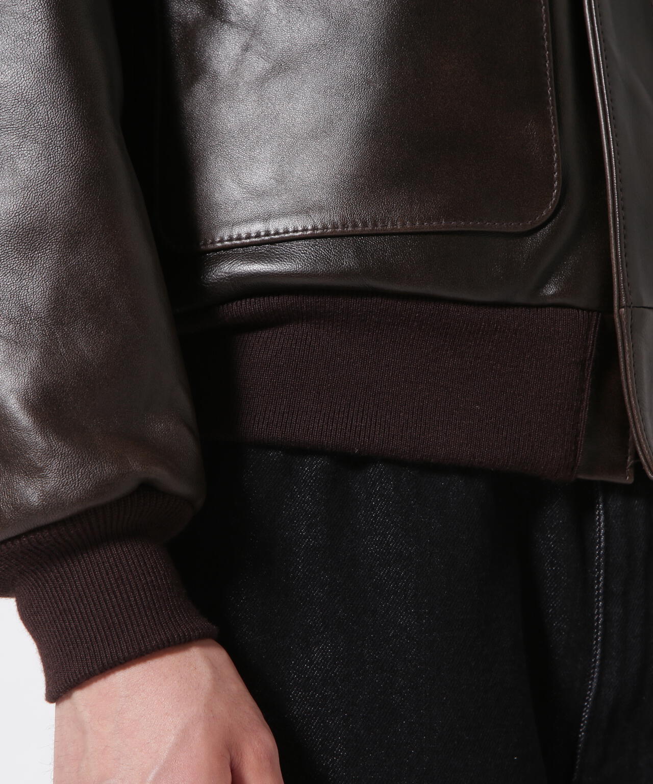 A-2 FLIGHT JACKET ANTIQUE LAMB