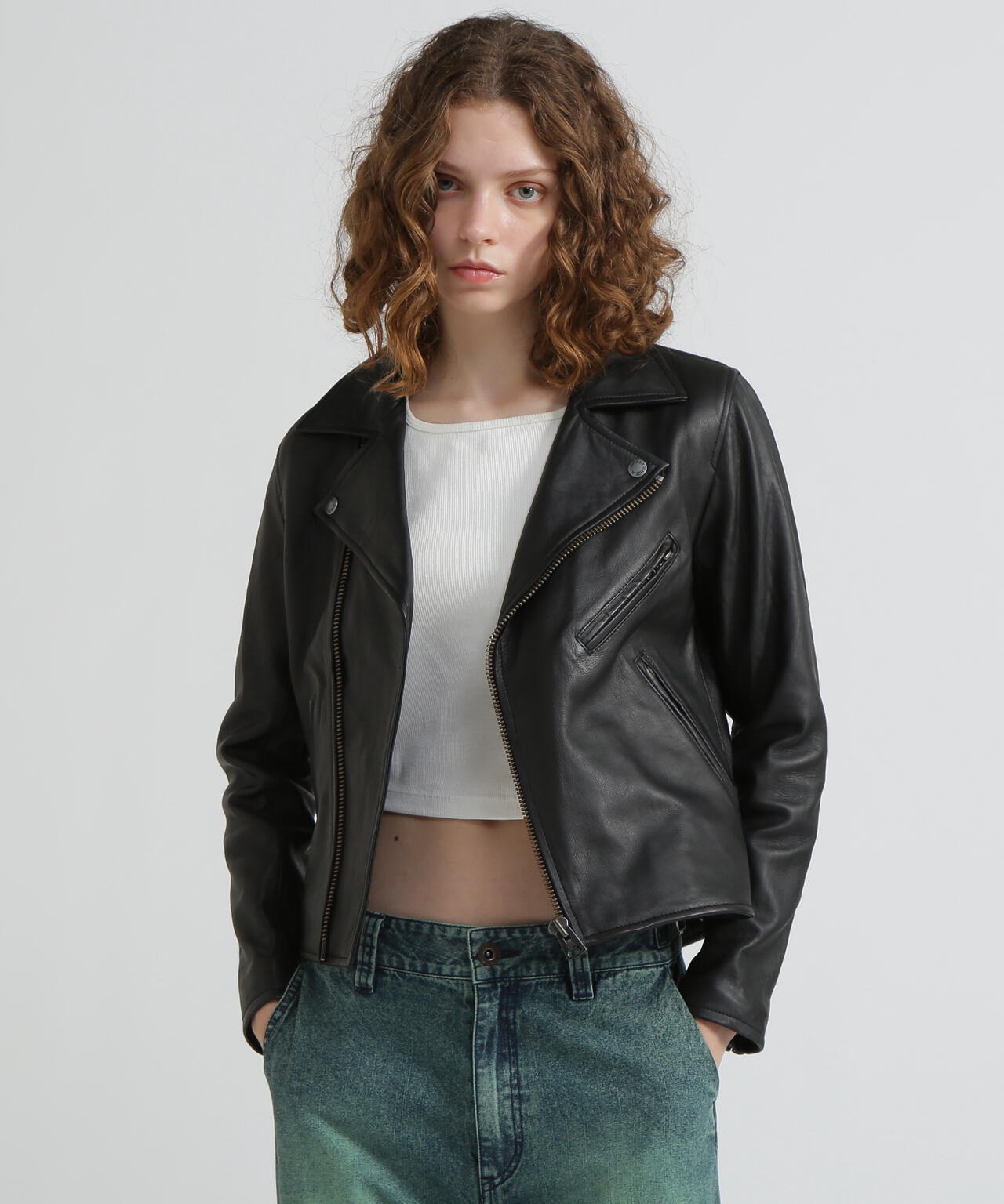 【WEB&DEPOT限定】シープ ダブルライダース/ SHEEP DOUBLE RIDERS