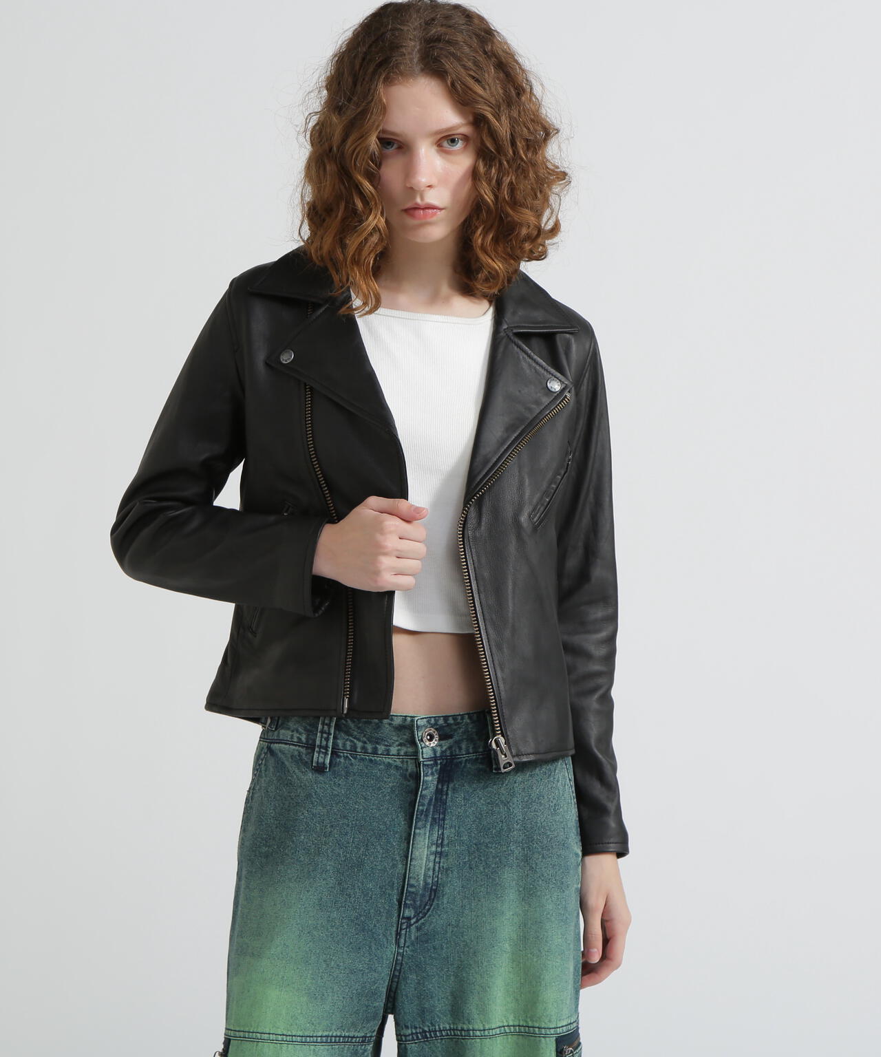 【WEB&DEPOT限定】シープ ダブルライダース/ SHEEP DOUBLE RIDERS