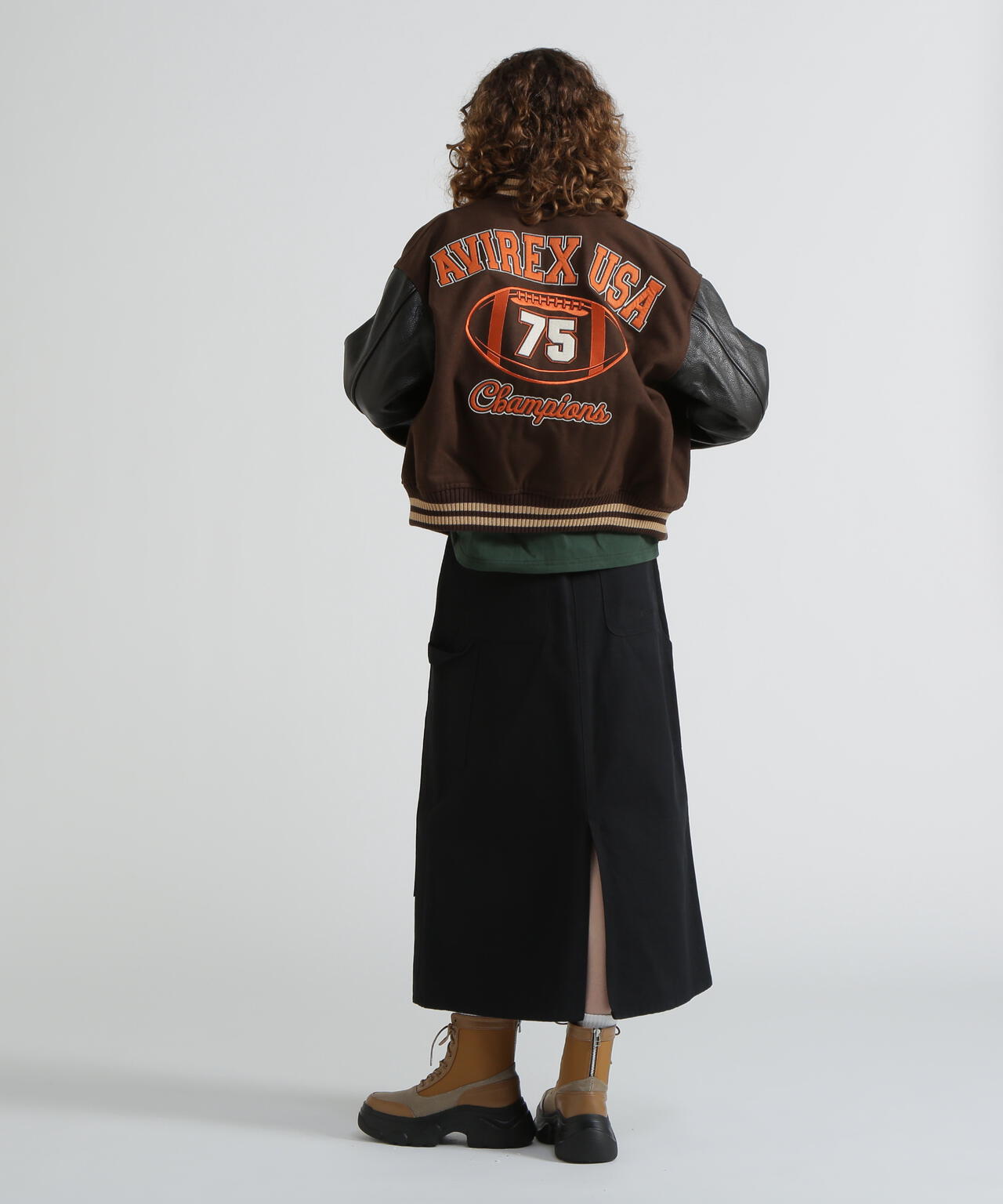 《WEB&DEPOT限定》SKOOKUM VARSITY JACKET/スクーカム ヴァーシティ ジャケット