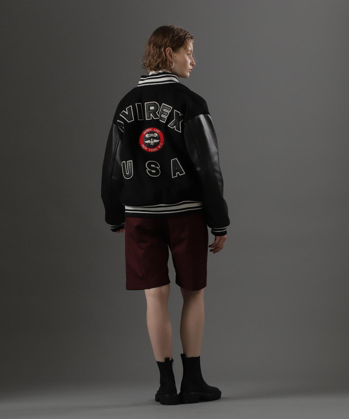 L-STADIUM JKT SIGNATURE LOGO/スタジアムジャケット シグネチャーロゴ