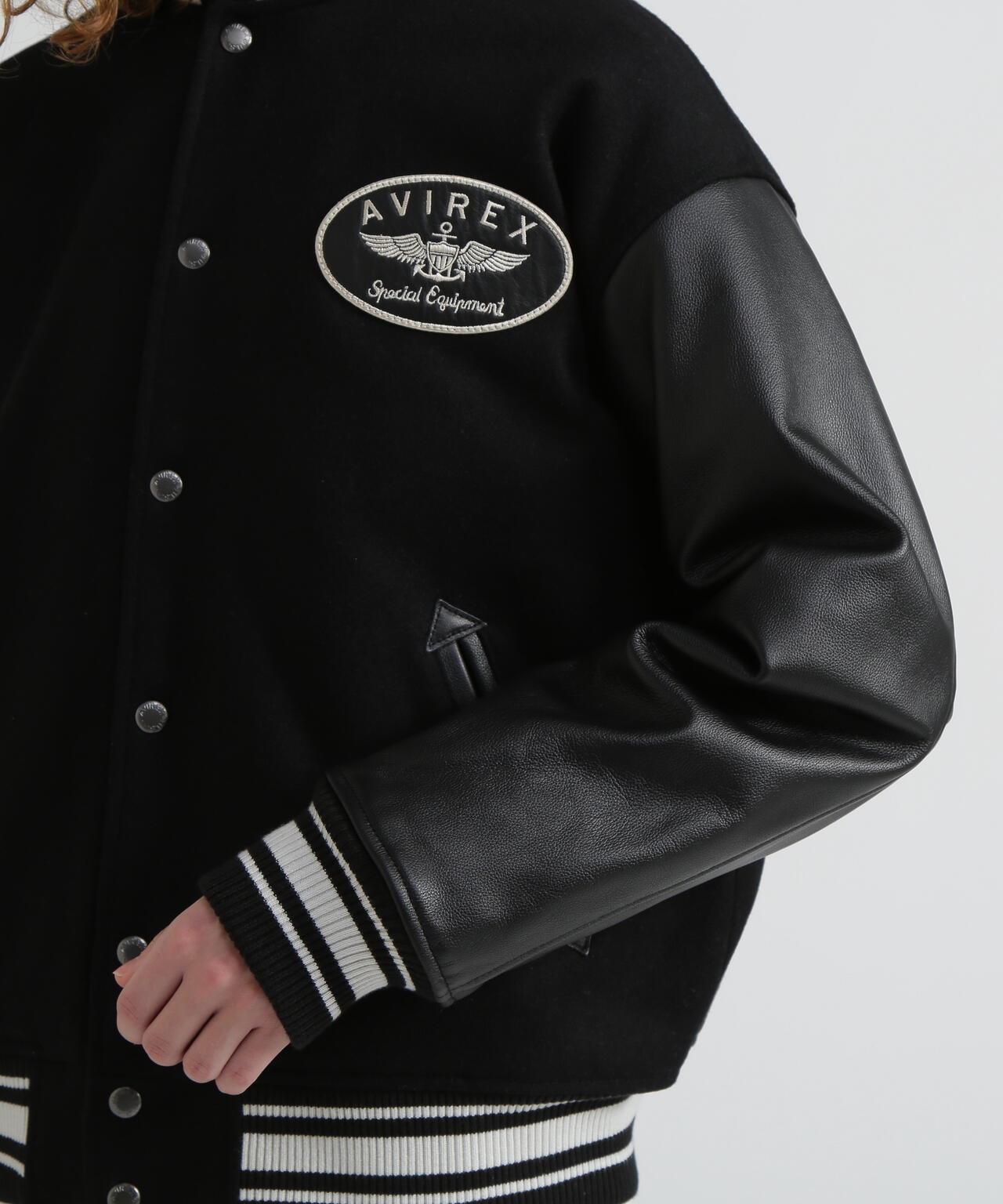 L-STADIUM JKT SIGNATURE LOGO/スタジアムジャケット シグネチャーロゴ