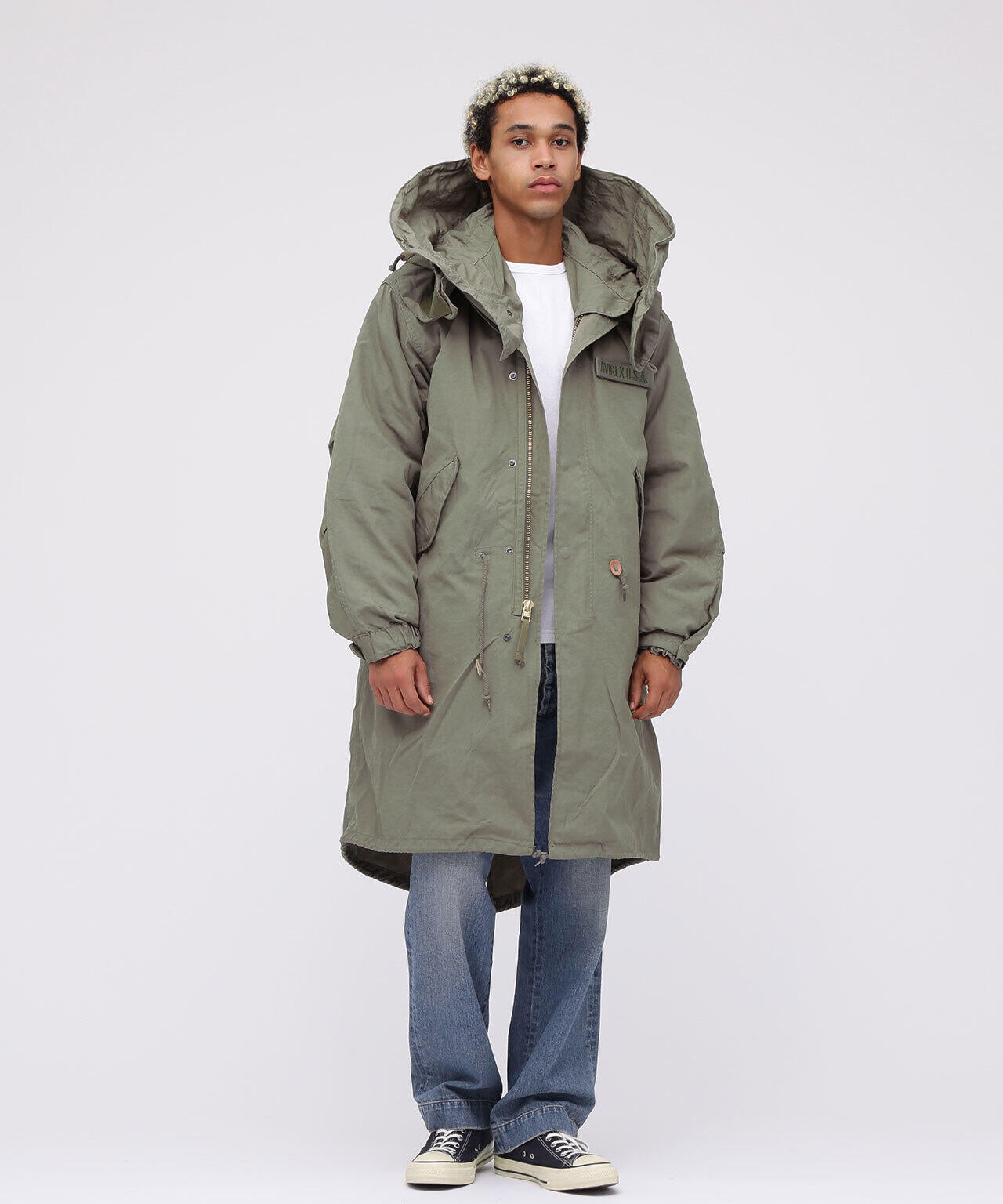 《WEB&DEPOT限定》MSPCOPENING M-65 COAT/M-65 ジャケット/モッズコート/AVIREX/アヴィレックス