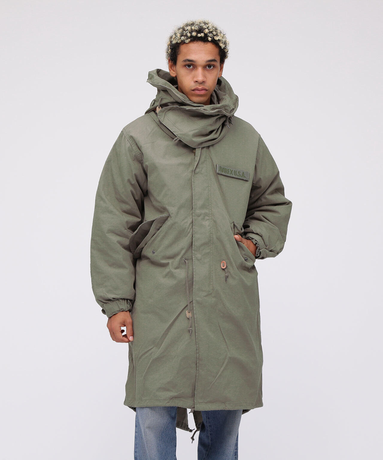 《WEB&DEPOT限定》MSPCOPENING M-65 COAT/M-65 ジャケット/モッズコート/AVIREX/アヴィレックス