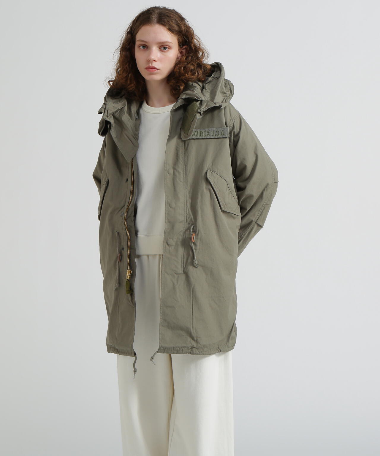 《WEB&DEPOT限定》MSPCOPENING M-65 COAT/M-65 ジャケット/モッズコート/AVIREX/アヴィレックス