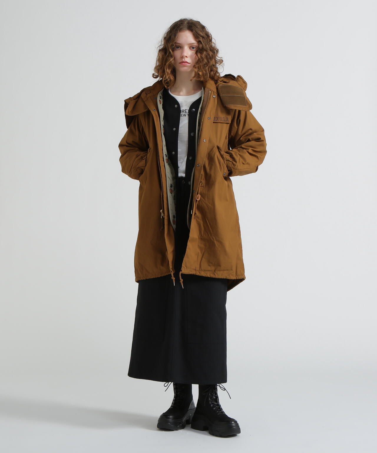 《WEB&DEPOT限定》MSPCOPENING M-65 COAT/M-65 ジャケット/モッズコート/AVIREX/アヴィレックス