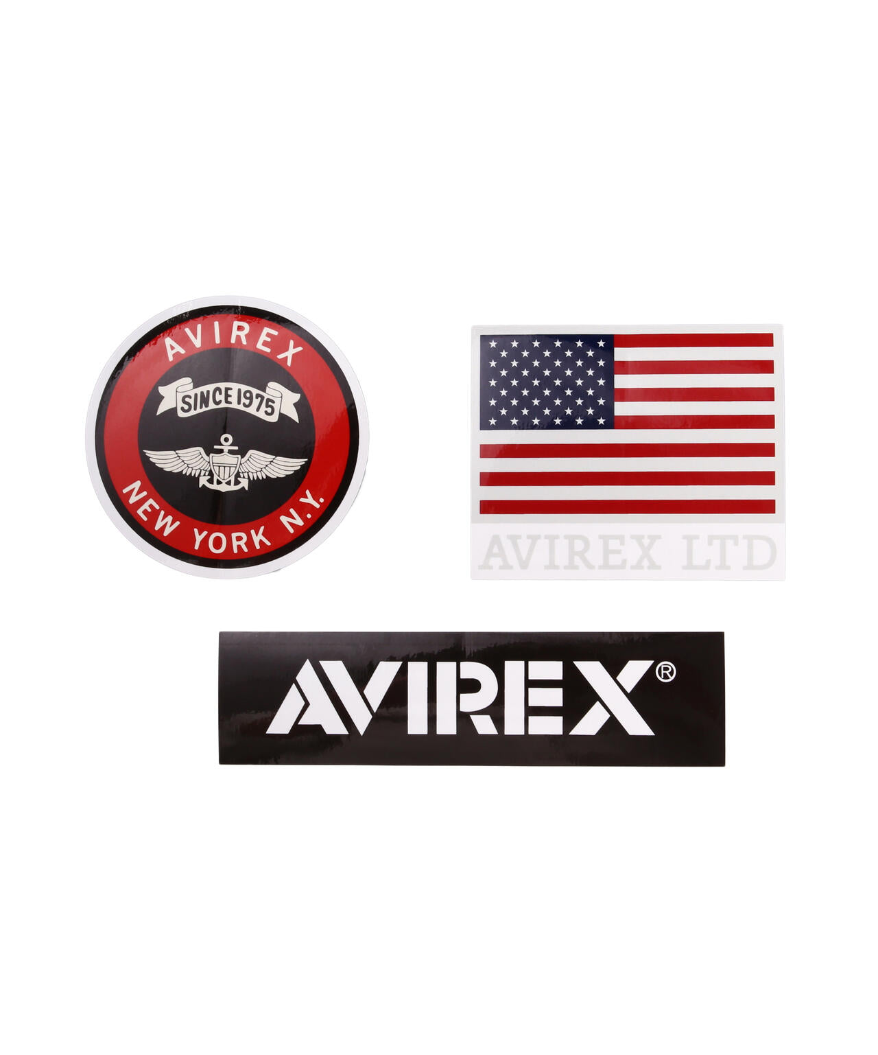 AVIREX SUITCASE STICKER STARS AND STRIPES / アヴィレックス