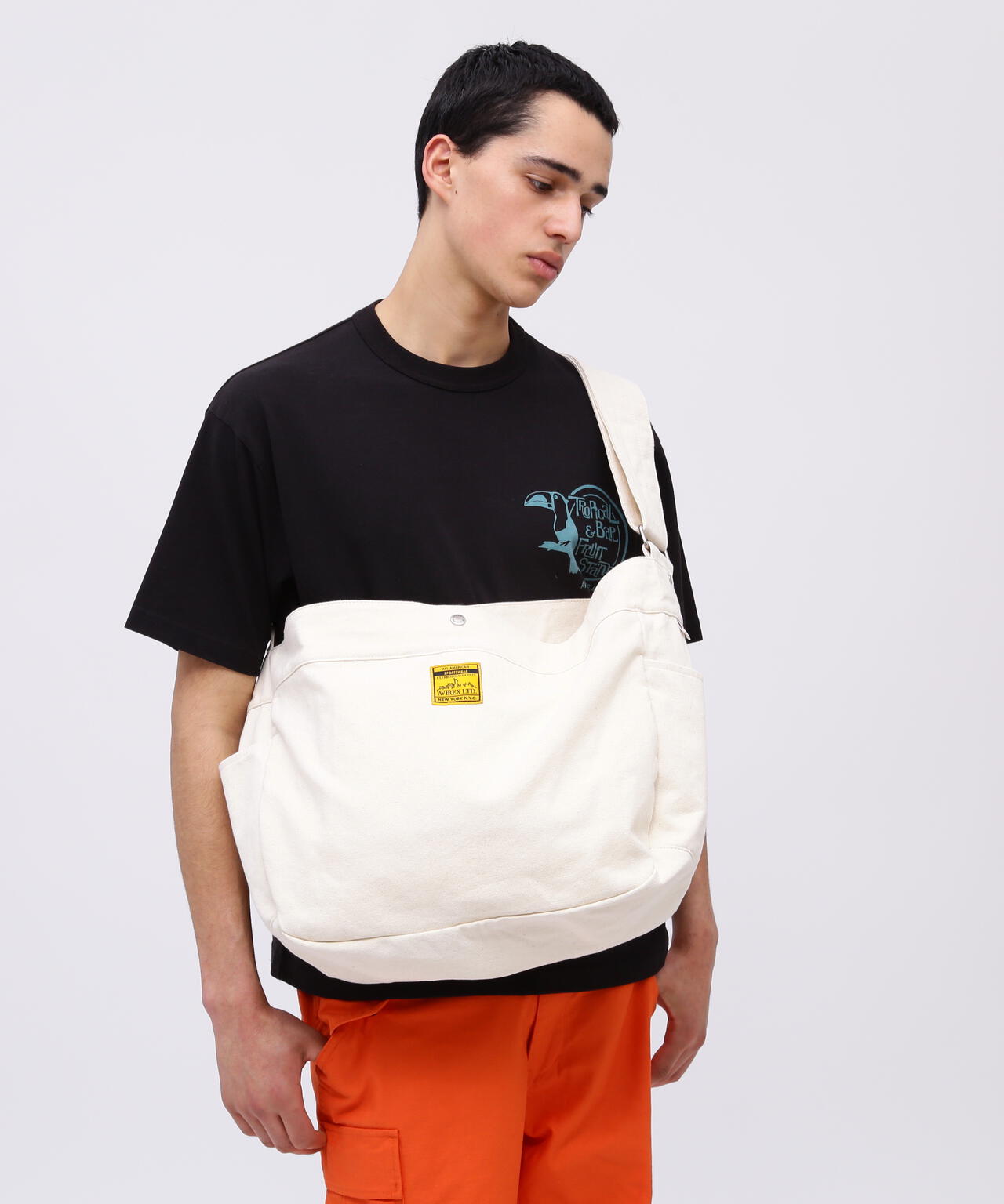 NEWSPAPER BAG/ニュースペーパー バッグ/AVIREX/アヴィレックス/AX2702