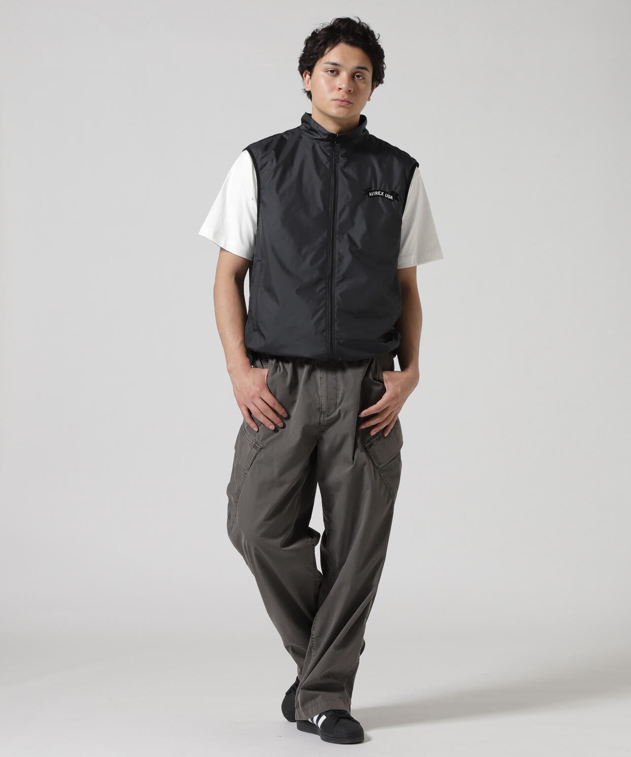 《直営店限定》FADED CARGO PANTS / フェイド カーゴパンツ / AVIREX / アヴィレックス