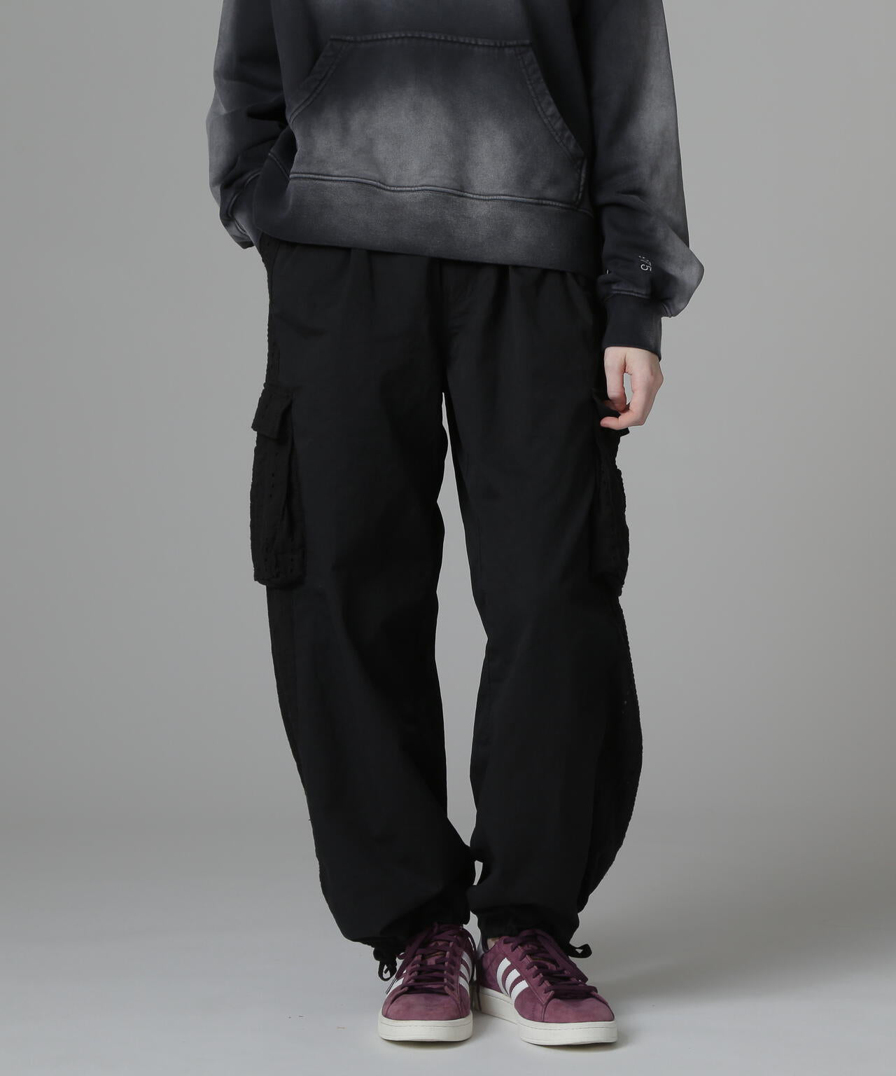 《WEB LIMITED Belle LINE》LACE CARGO PANTS/レースカーゴパンツ