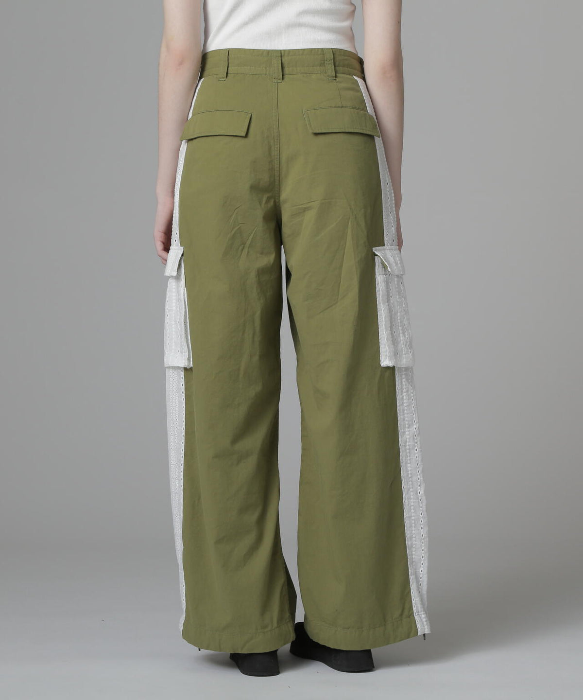 《WEB LIMITED Belle LINE》LACE CARGO PANTS/レースカーゴパンツ