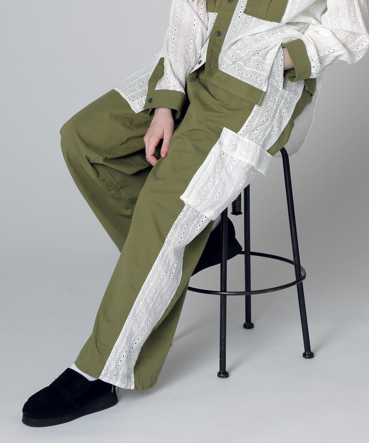 《WEB LIMITED Belle LINE》LACE CARGO PANTS/レースカーゴパンツ