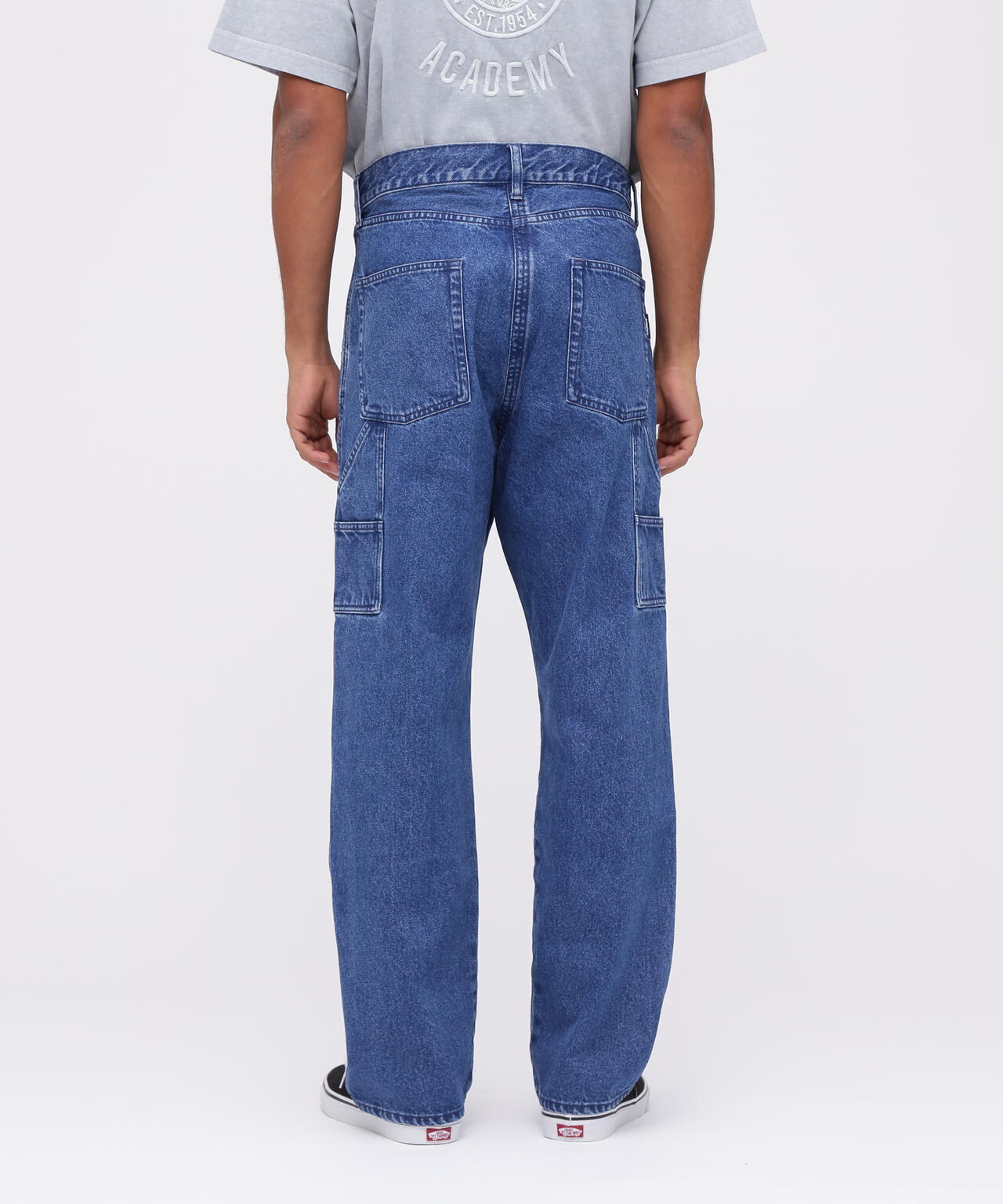 《直営店限定》DOUBLE KNEE DENIM PANTS / ダブルニー デニムパンツ / AVIREX / アヴィレックス