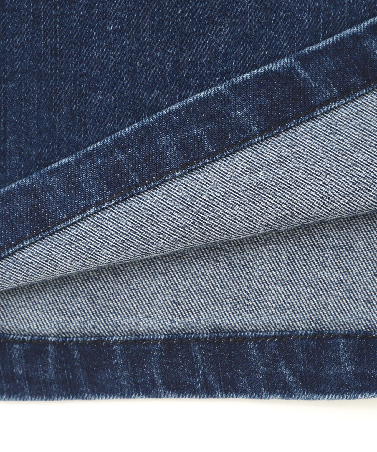 WAIST RIB DENIM PANTS/ウエストリブ デニムパンツ