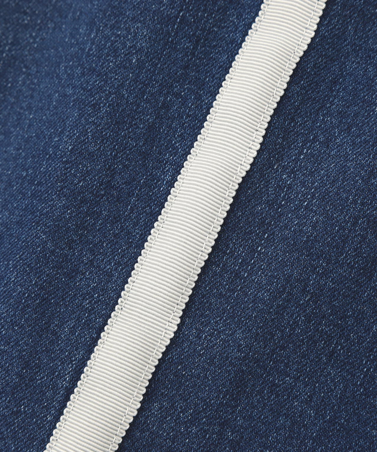 WAIST RIB DENIM PANTS/ウエストリブ デニムパンツ