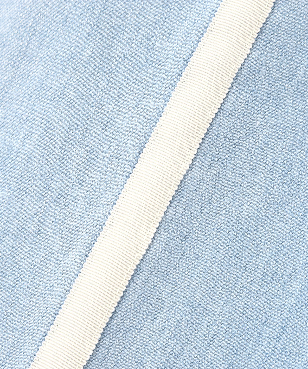 WAIST RIB DENIM PANTS/ウエストリブ デニムパンツ