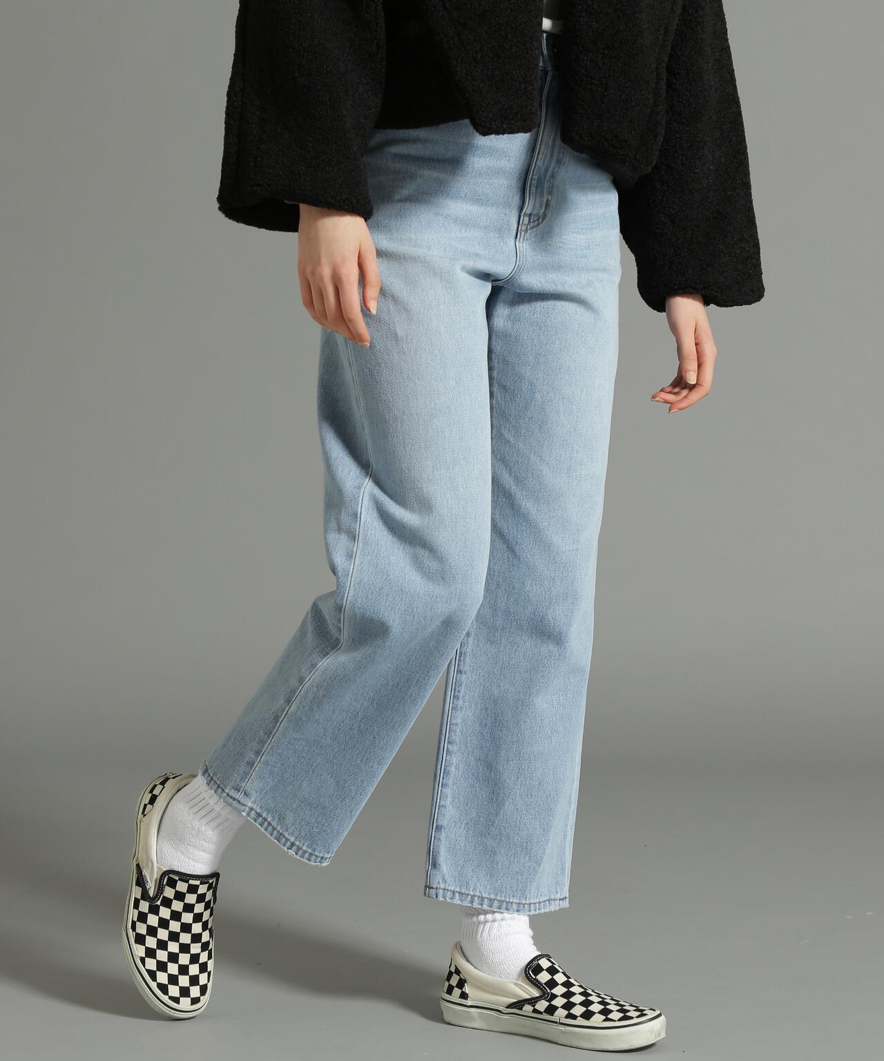 《Belle LINE》BASIC STRAIGHT DENIM PANTS