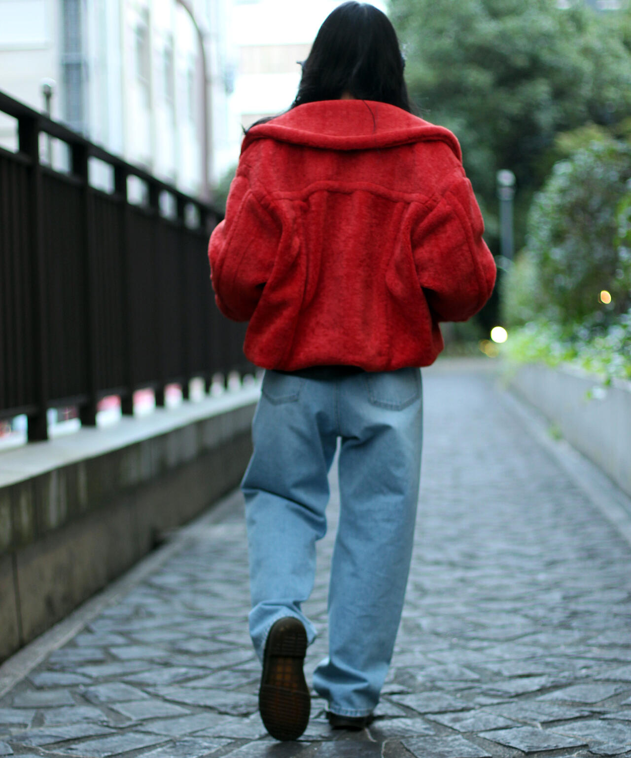 《Belle LINE》BASIC STRAIGHT DENIM PANTS