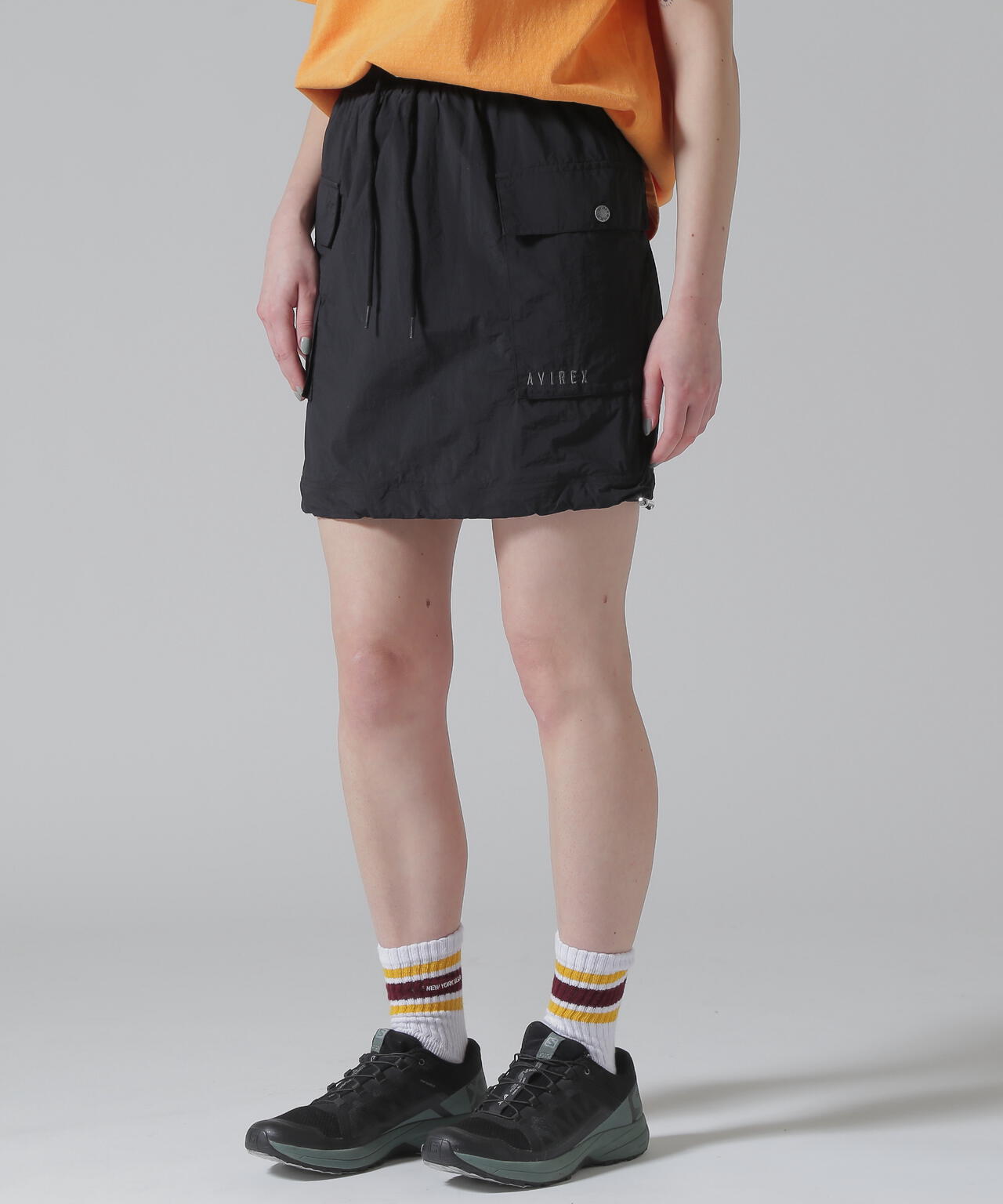 MILITARY DETACHABLE BIG POCKET SKIRT/ミリタリーデタッチャブル ビッグポケットスカート