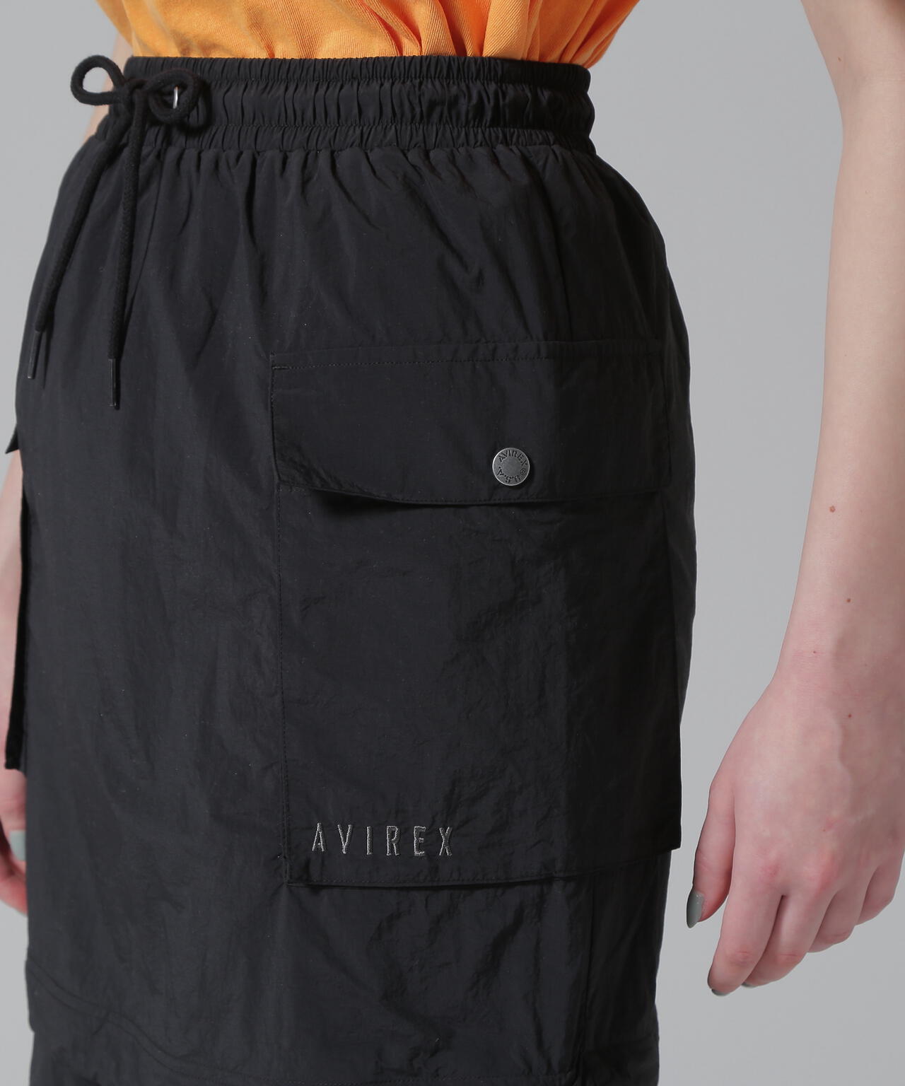 MILITARY DETACHABLE BIG POCKET SKIRT/ミリタリーデタッチャブル ビッグポケットスカート