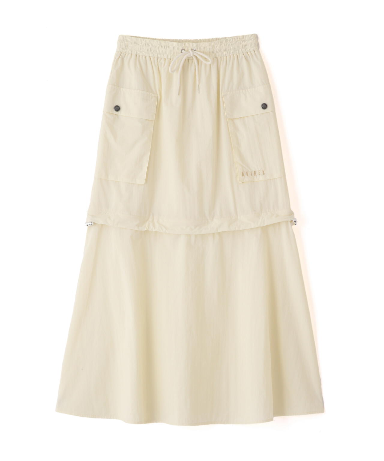 MILITARY DETACHABLE BIG POCKET SKIRT/ミリタリーデタッチャブル ビッグポケットスカート