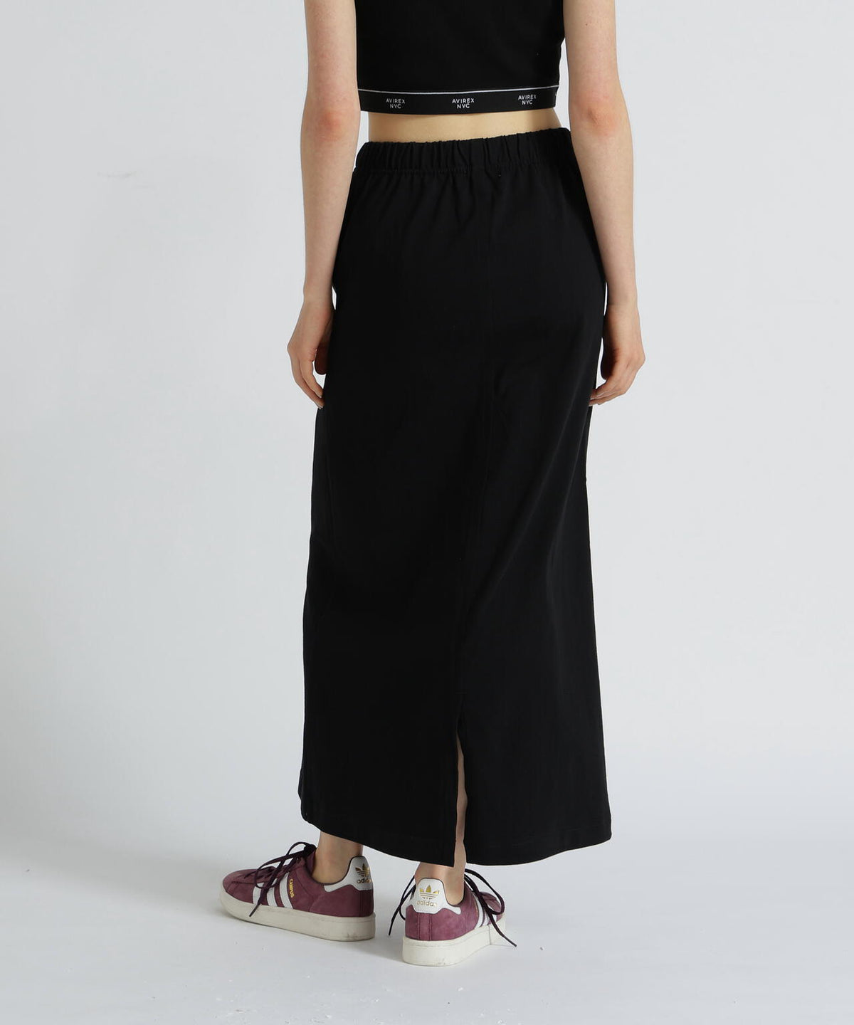 《WEB&DEPOT限定》JERSEY SKIRT PATCHED/ジャージ スカート パッチ