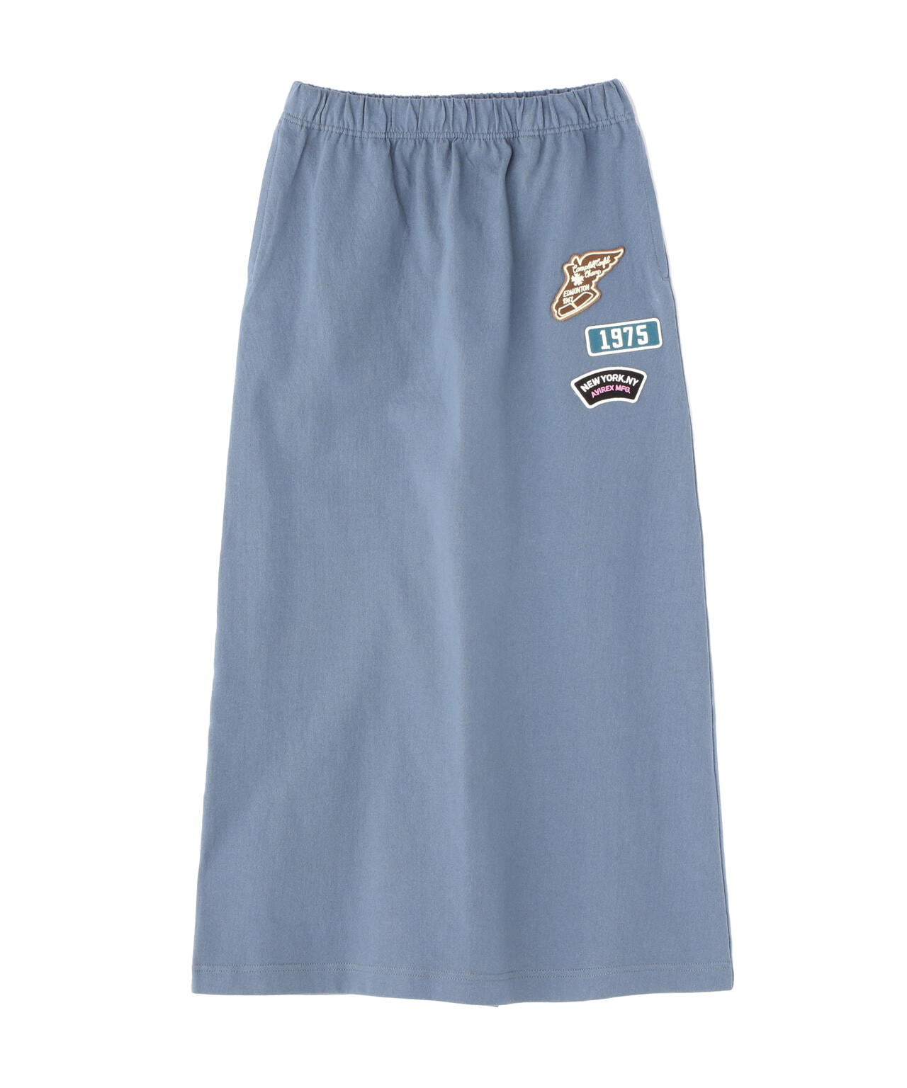 《WEB&DEPOT限定》JERSEY SKIRT PATCHED/ジャージ スカート パッチ