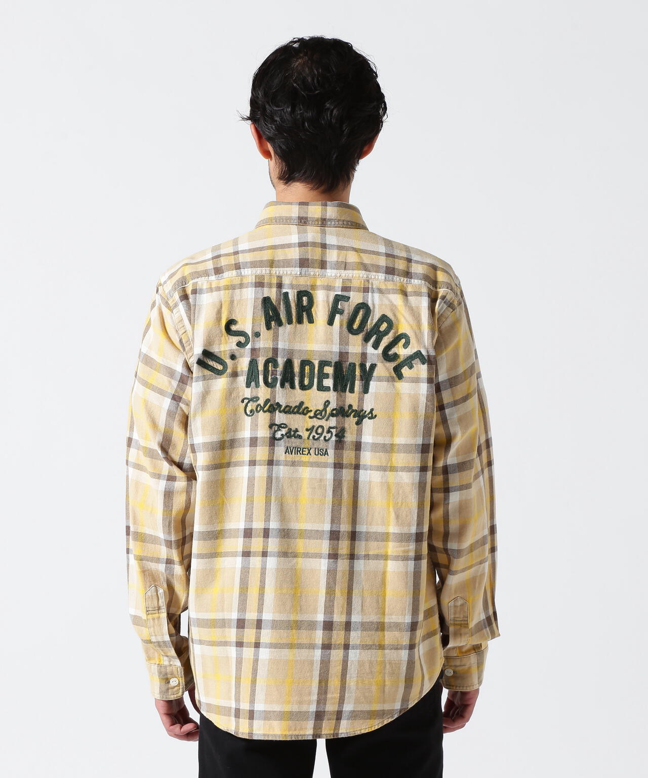 FADE CHECK SHIRT "USAFA" / フェイド チェックシャツ / AVIREX / アヴィレックス