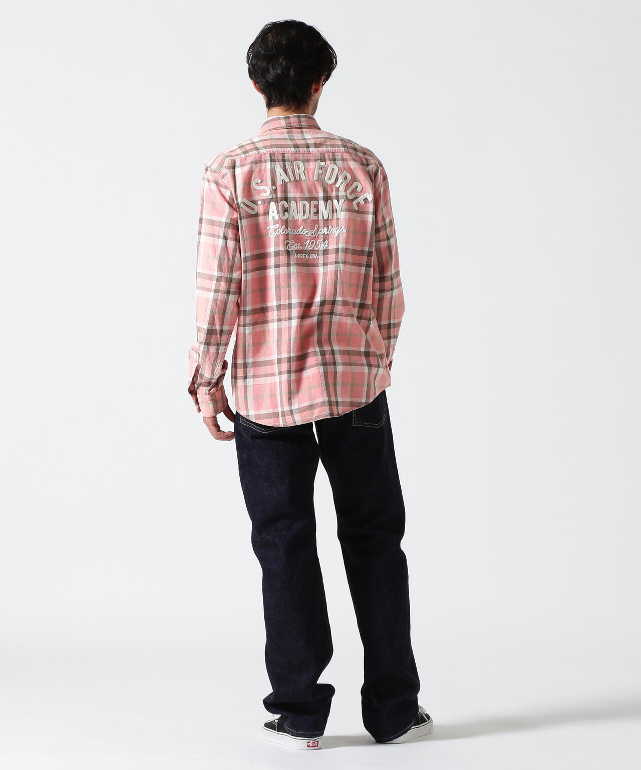 FADE CHECK SHIRT "USAFA" / フェイド チェックシャツ / AVIREX / アヴィレックス