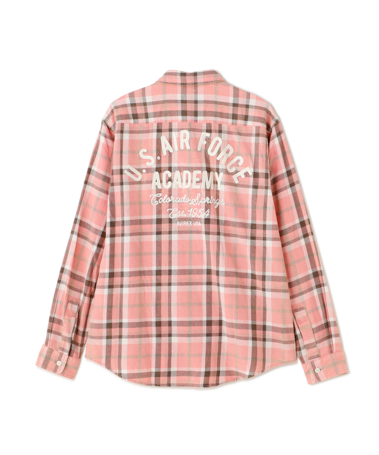 FADE CHECK SHIRT "USAFA" / フェイド チェックシャツ / AVIREX / アヴィレックス