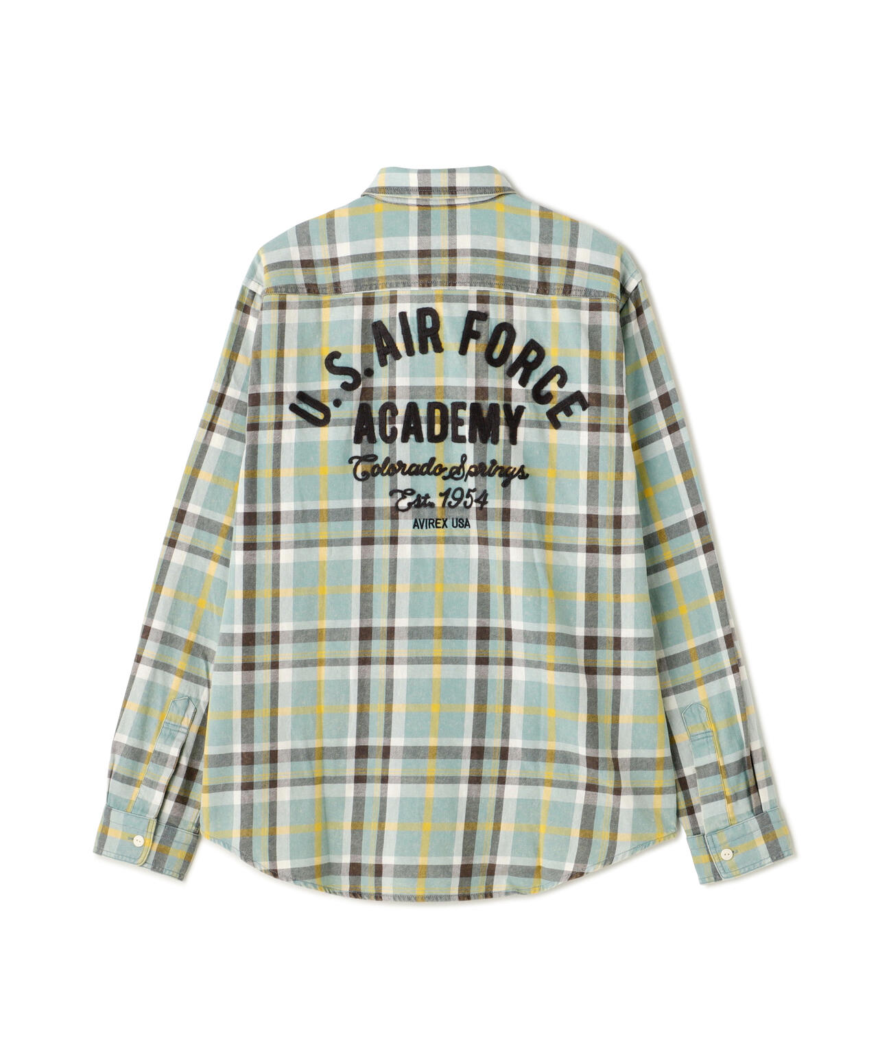 FADE CHECK SHIRT "USAFA" / フェイド チェックシャツ / AVIREX / アヴィレックス