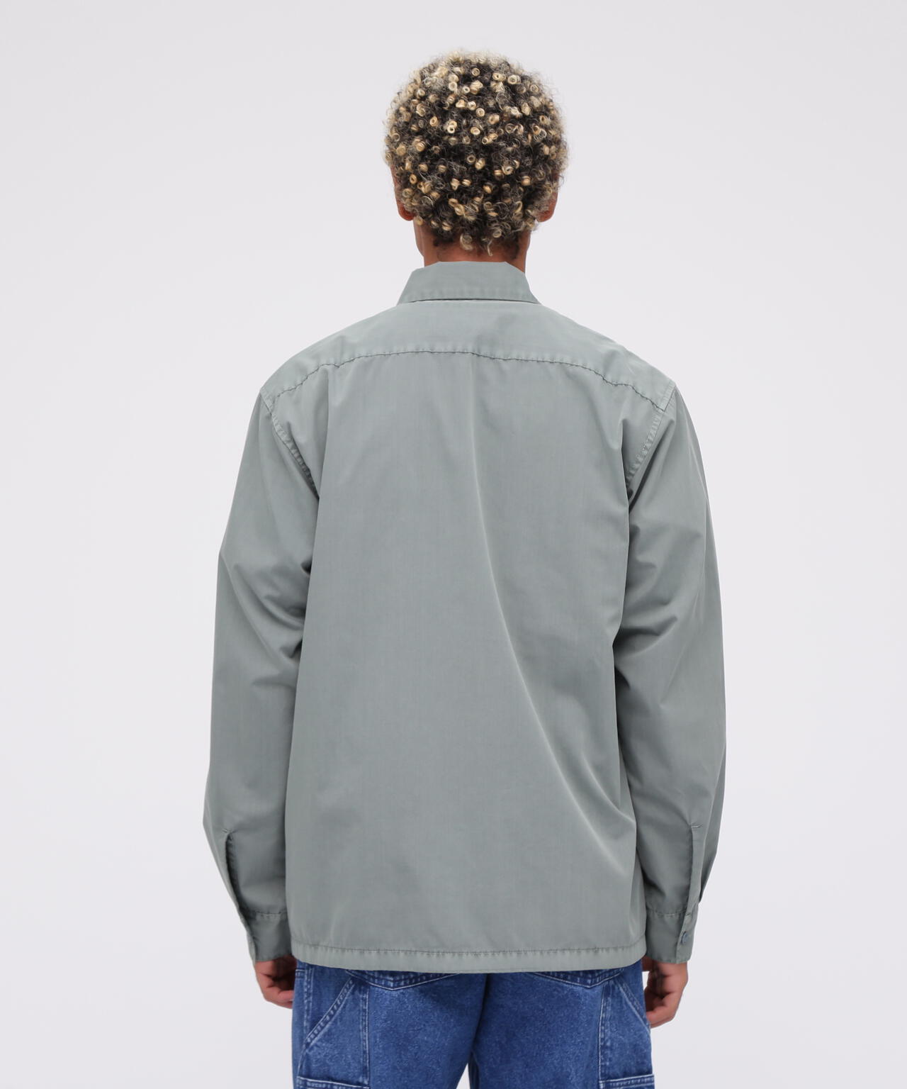 《WEB限定》FADED ONE POINT WORK SHIRT / フェイデッド ワンポイント ワークシャツ / AVIREX