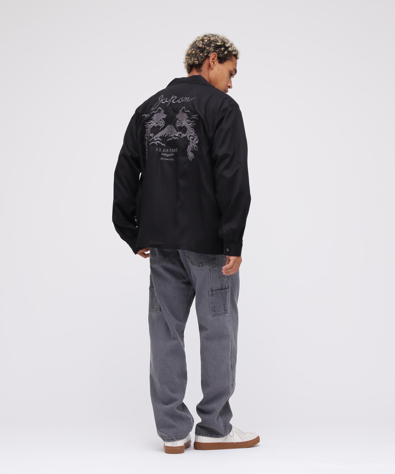 《WEB限定》DOUBLE DRAGON SOUVENIR SHIRT / ダブルドラゴン スーベニア シャツ / AVIREX