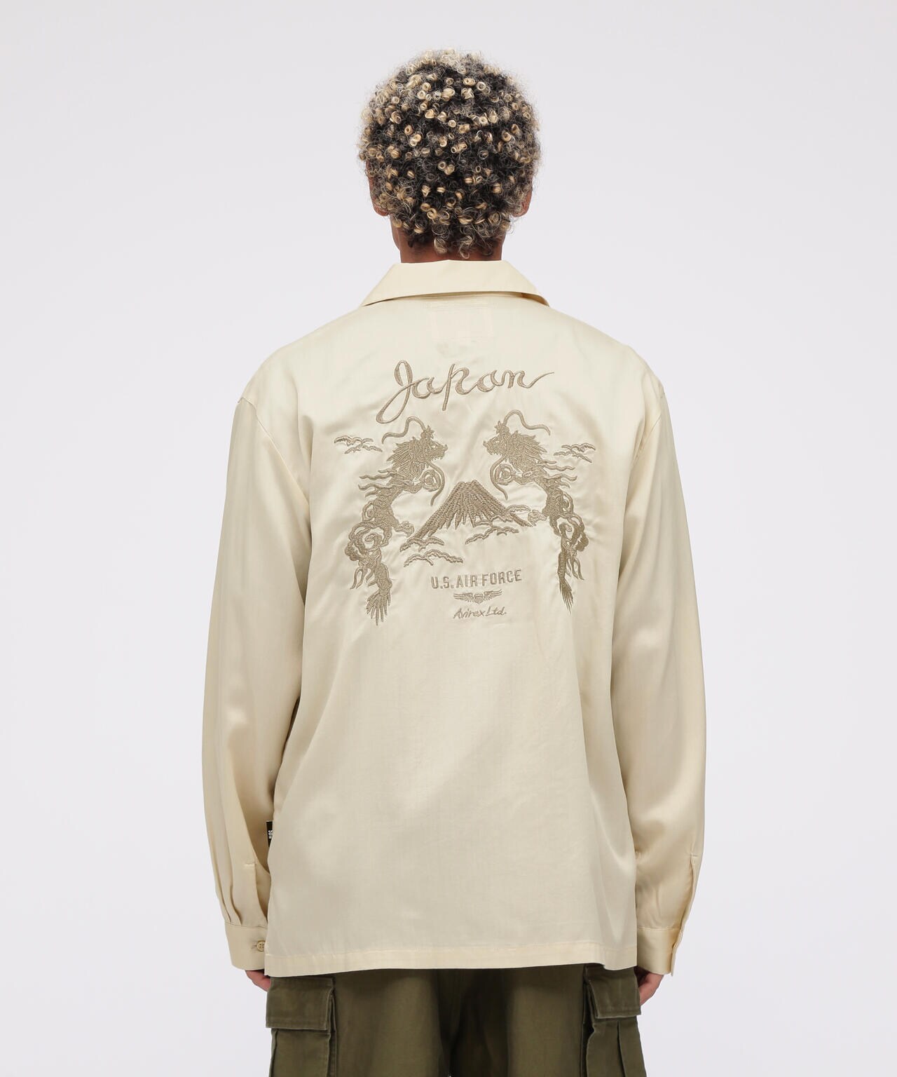 《WEB限定》DOUBLE DRAGON SOUVENIR SHIRT / ダブルドラゴン スーベニア シャツ / AVIREX
